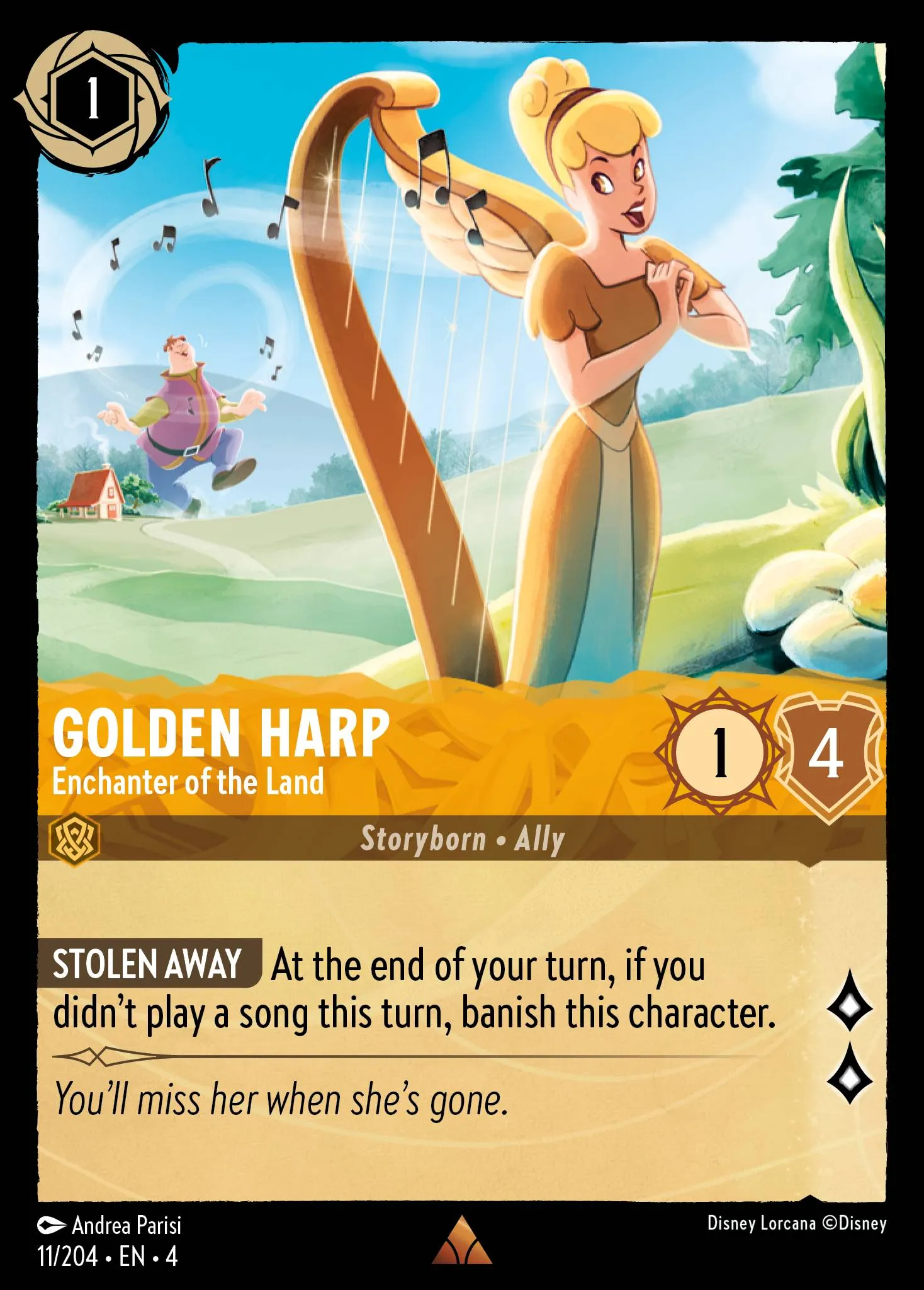 Golden Harp - Enchanter of the Land (004-011)