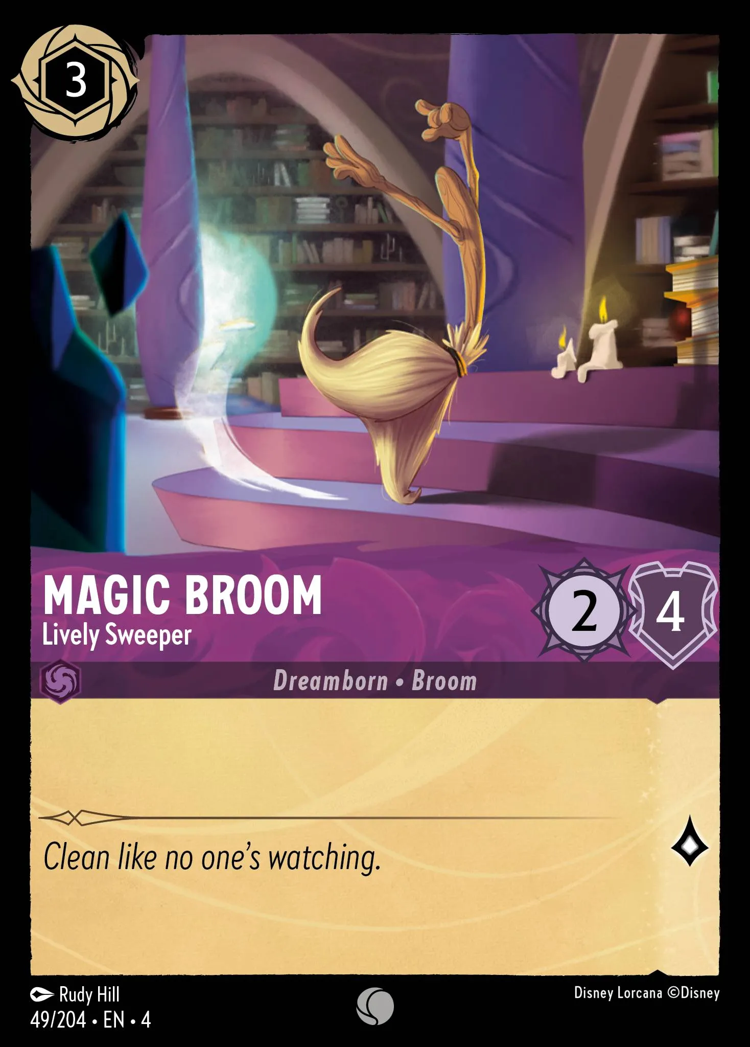 Magic Broom - Lively Sweeper (004-049)