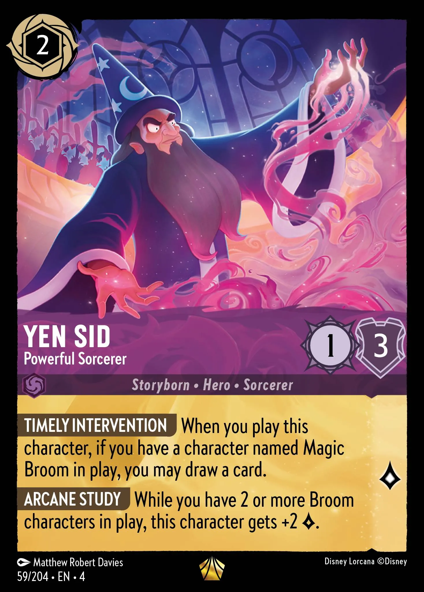 Yen Sid - Powerful Sorcerer (004-059)