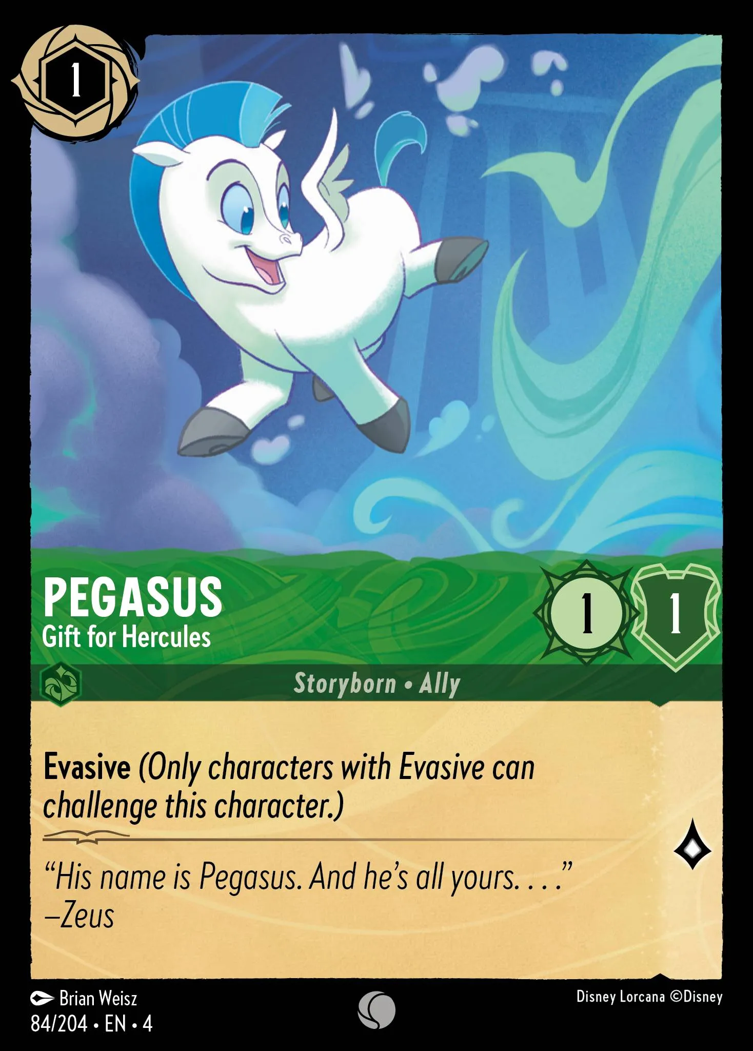 Pegasus - Gift for Hercules (004-084)