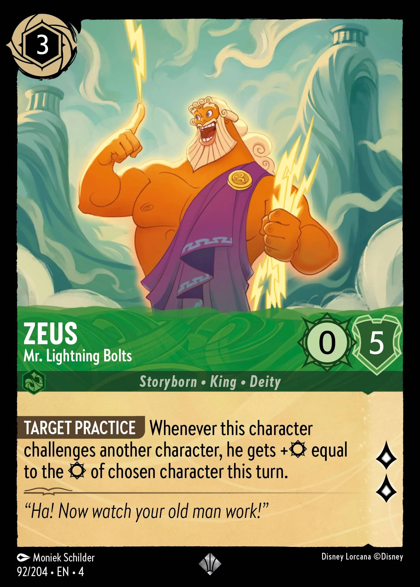 Zeus - Mr. Lightning Bolts (004-092)