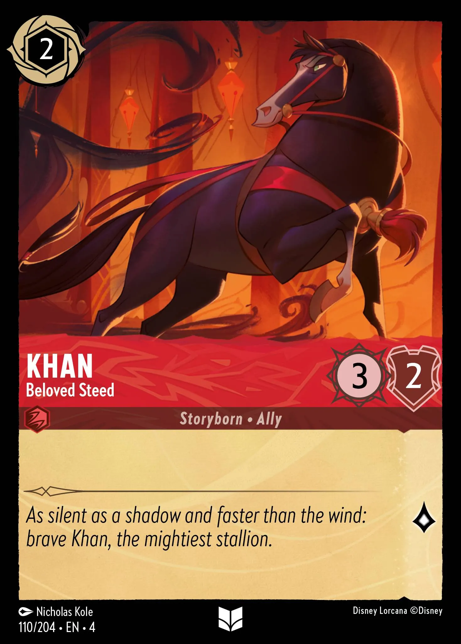 Khan - Beloved Steed (004-110)