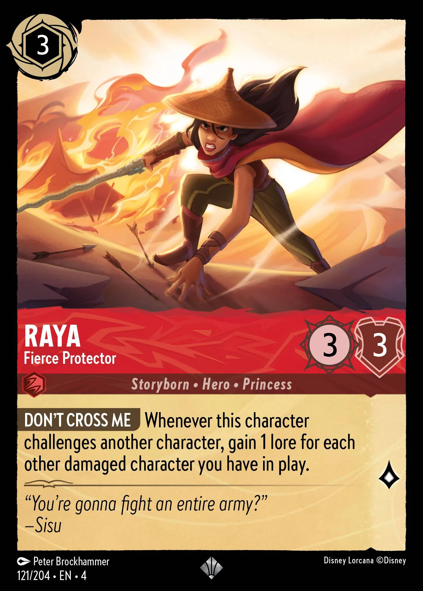 Raya - Fierce Protector (004-121)
