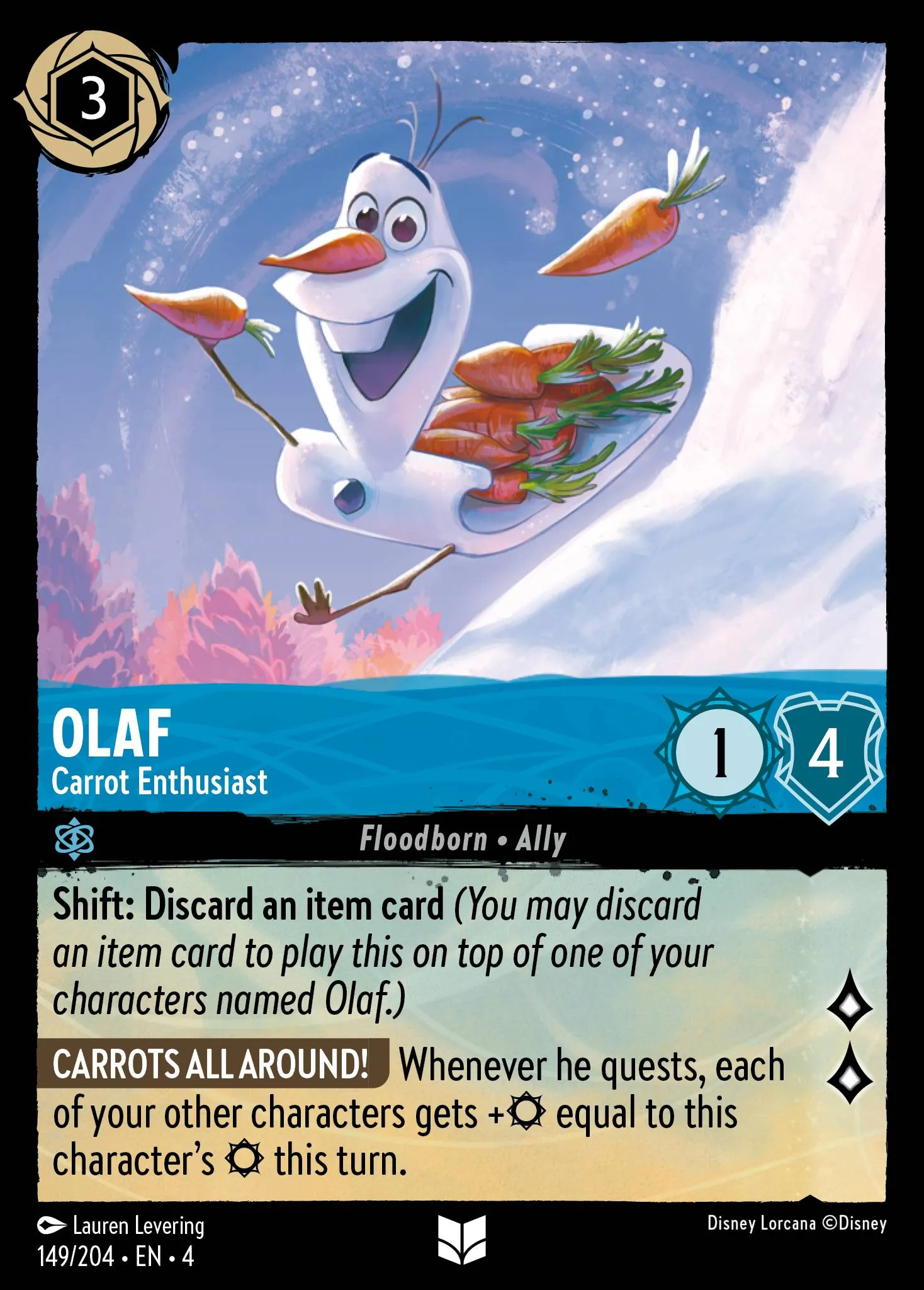 Olaf - Carrot Enthusiast (004-149)