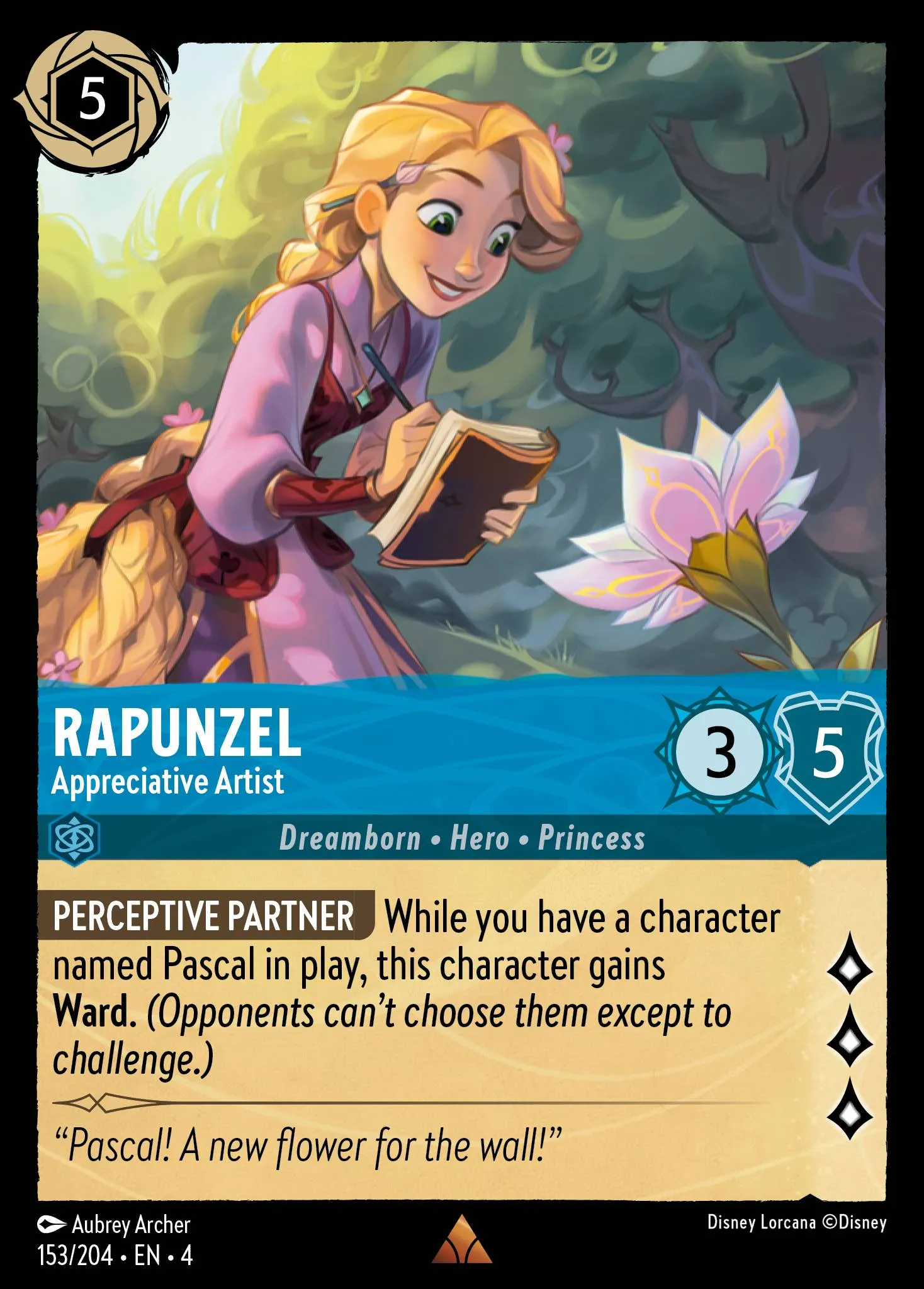 Rapunzel - Appreciative Artist (004-153)