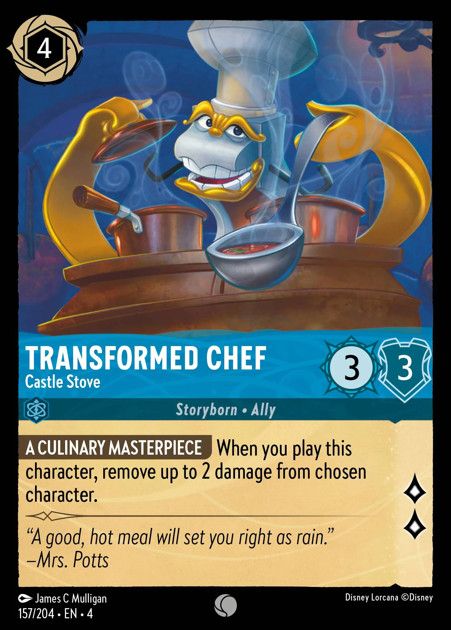 Transformed Chef - Castle Stove (004-157)