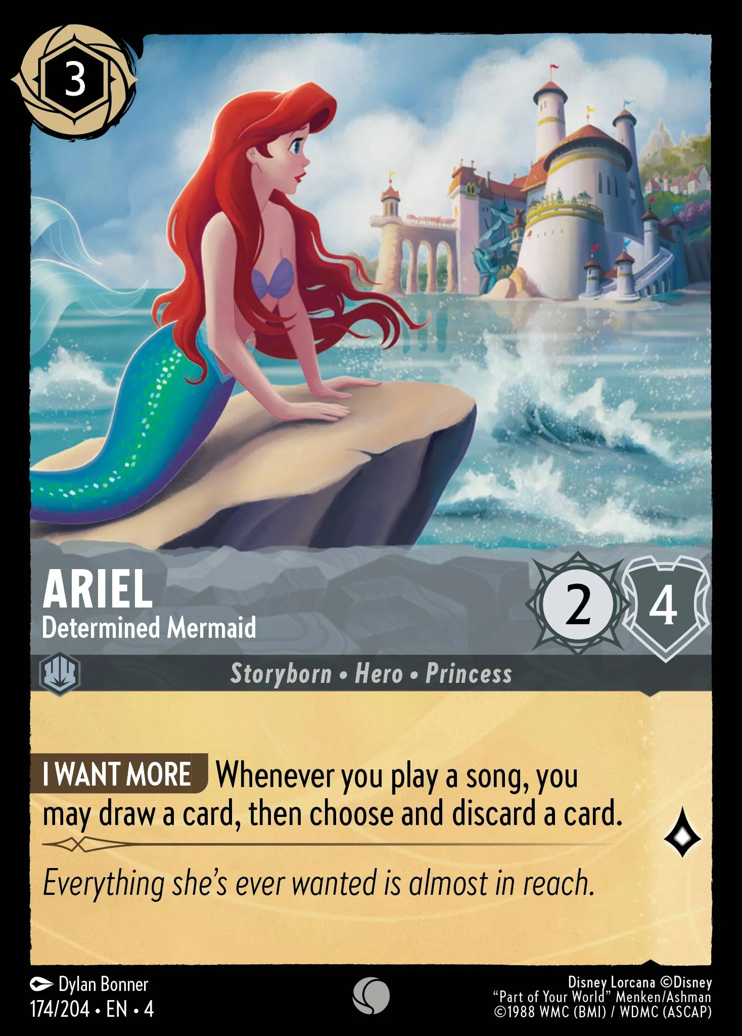 Ariel - Determined Mermaid (004-174)