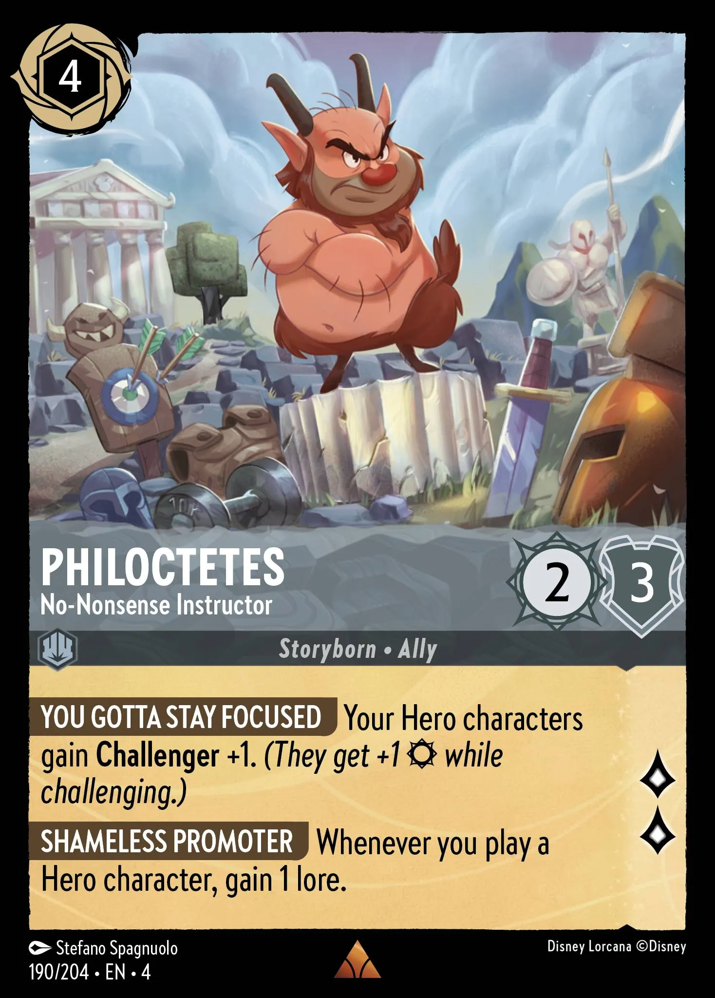 Philoctetes - No-Nonsense Instructor (004-190)