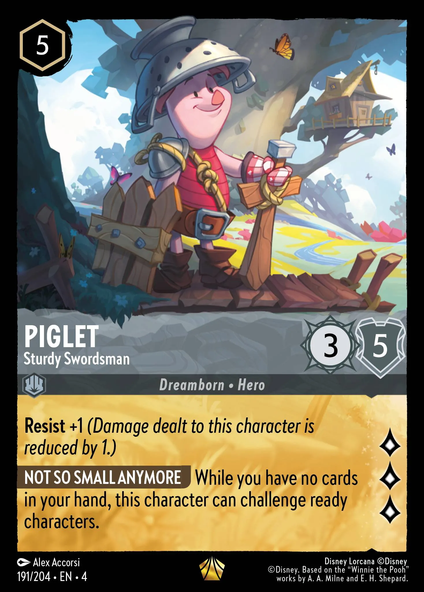 Piglet - Sturdy Swordsman (004-191)