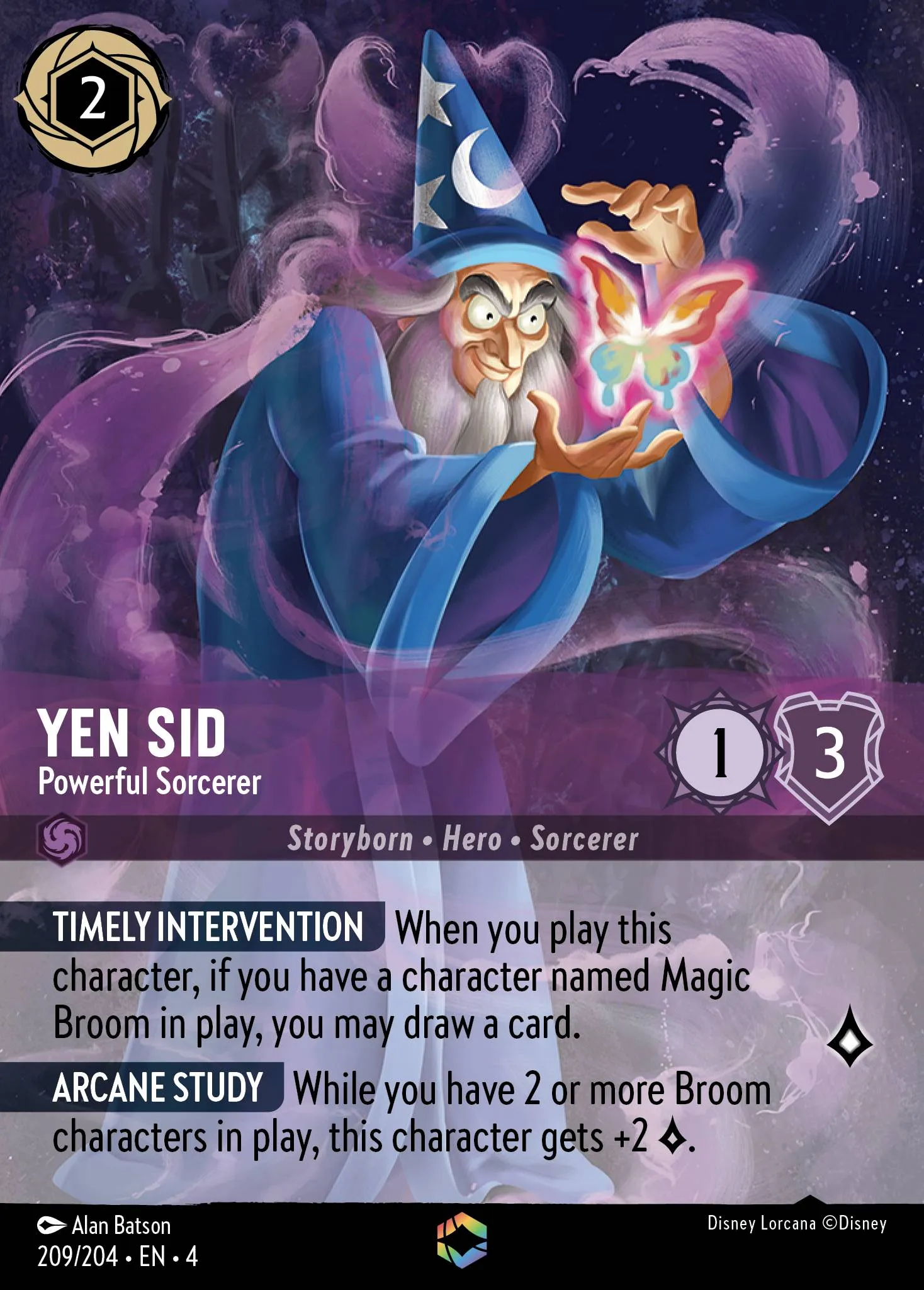 Yen Sid - Powerful Sorcerer (004-209)