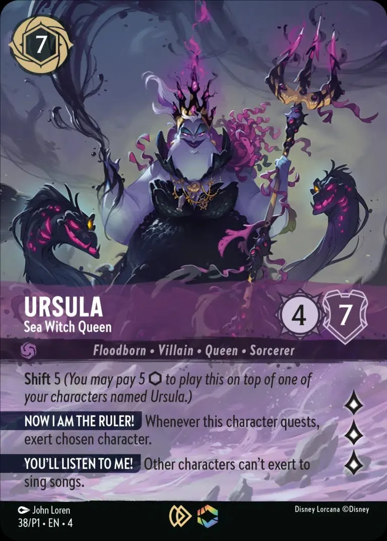 Ursula - Sea Witch Queen (004-P1-038)