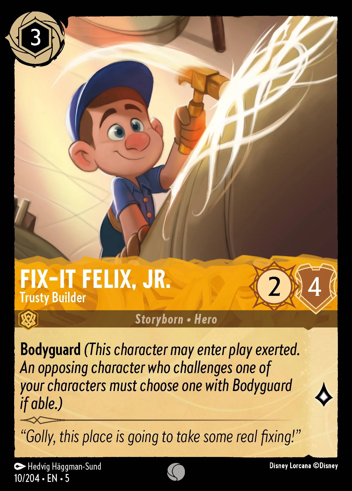 Fix-It Felix, Jr. - Trusty Builder (005-010)