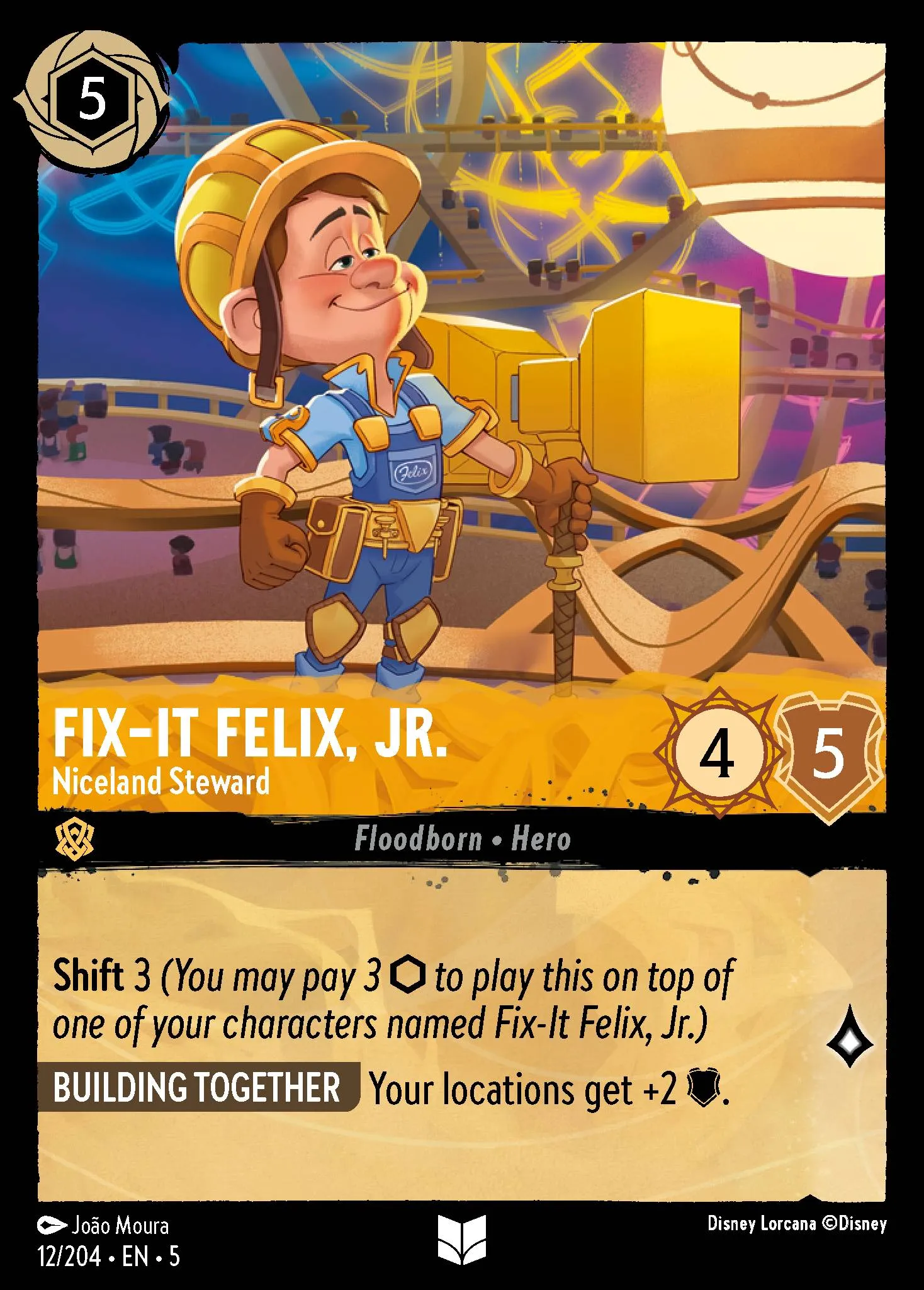 Fix-It Felix, Jr. - Niceland Steward (005-012)