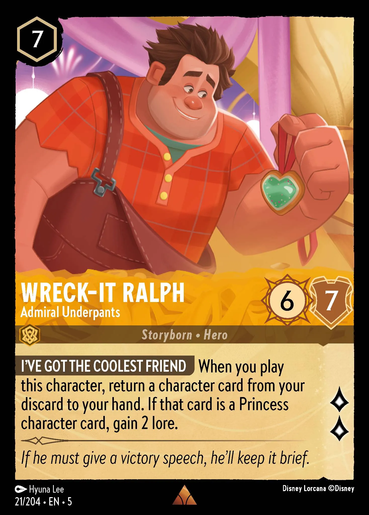 Wreck-It Ralph - Admiral Underpants (005-021)