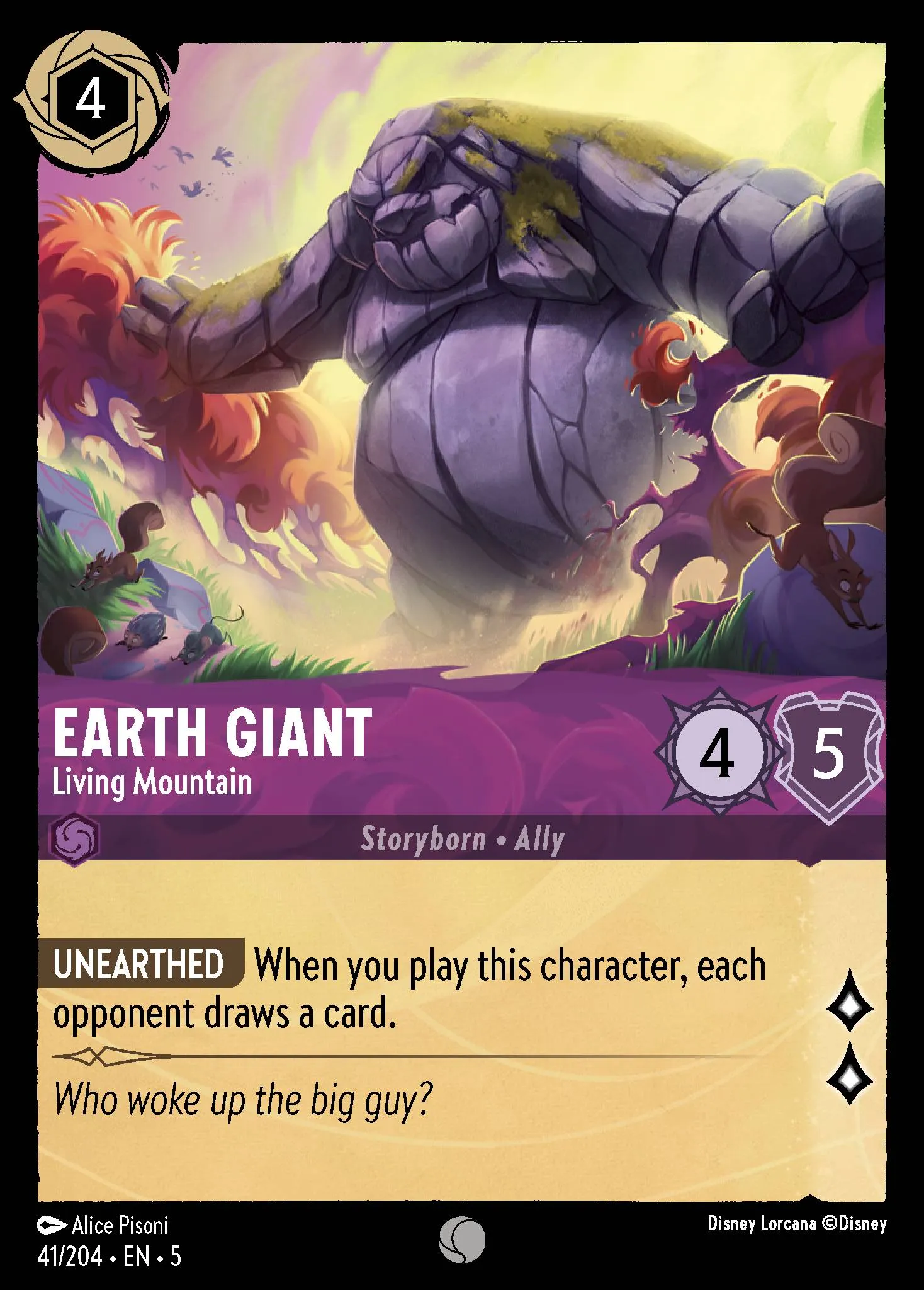 Earth Giant - Living Mountain (005-041)