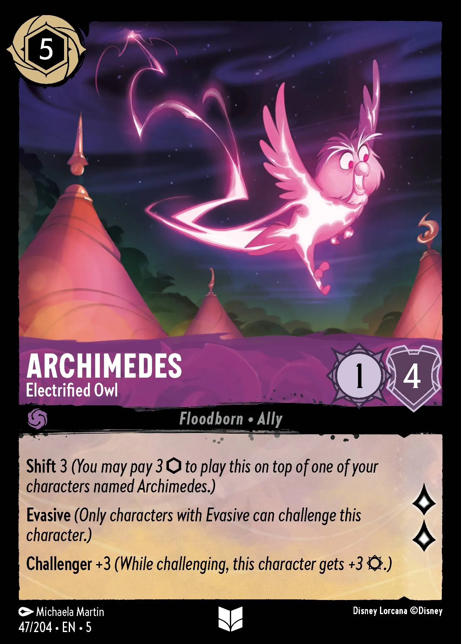 Archimedes - Electrified Owl (005-047)