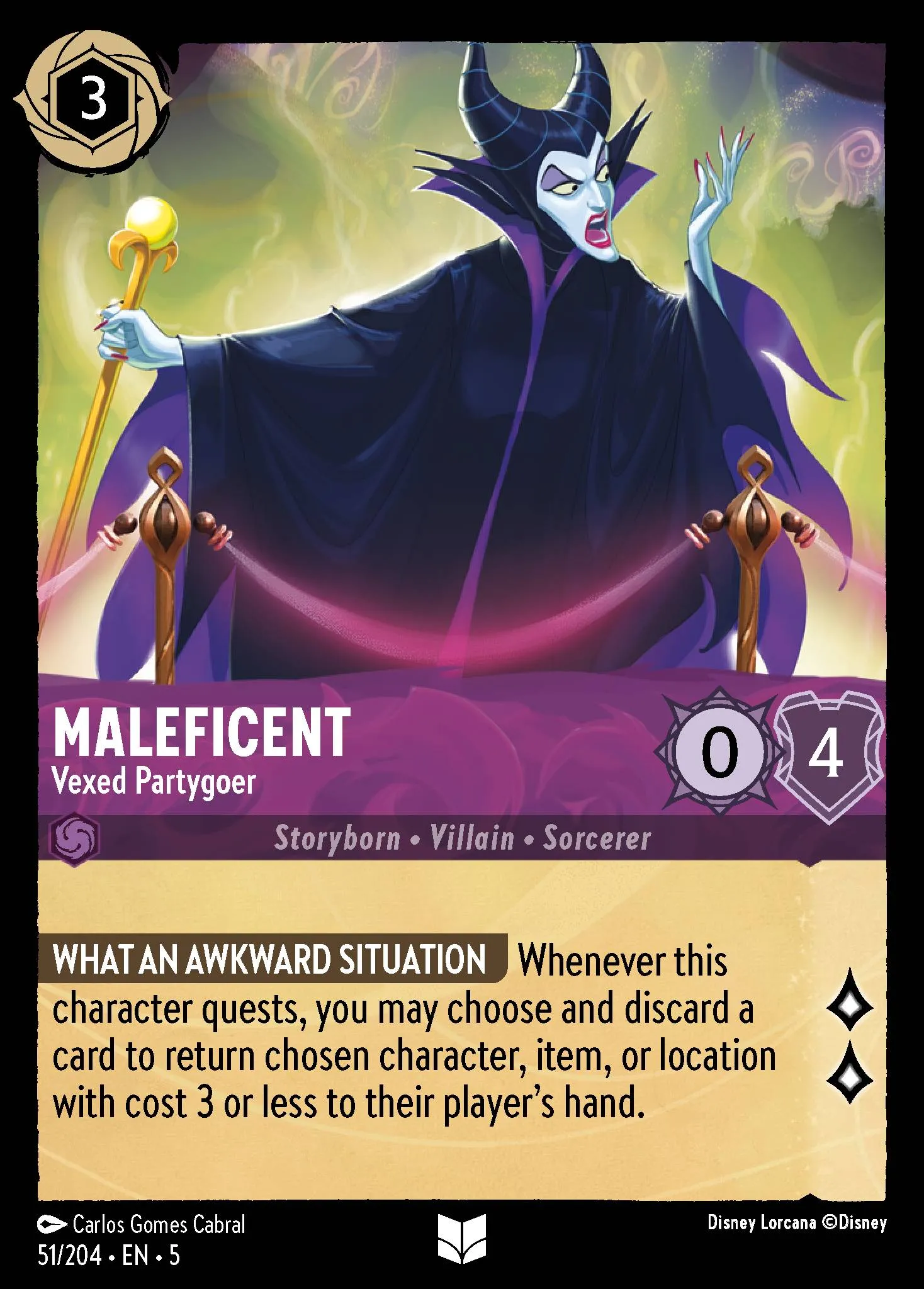 Maleficent - Vexed Partygoer (005-051)