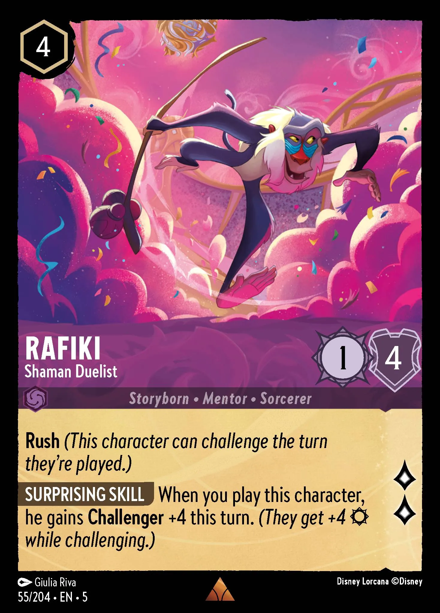 Rafiki - Shaman Duelist (005-055)