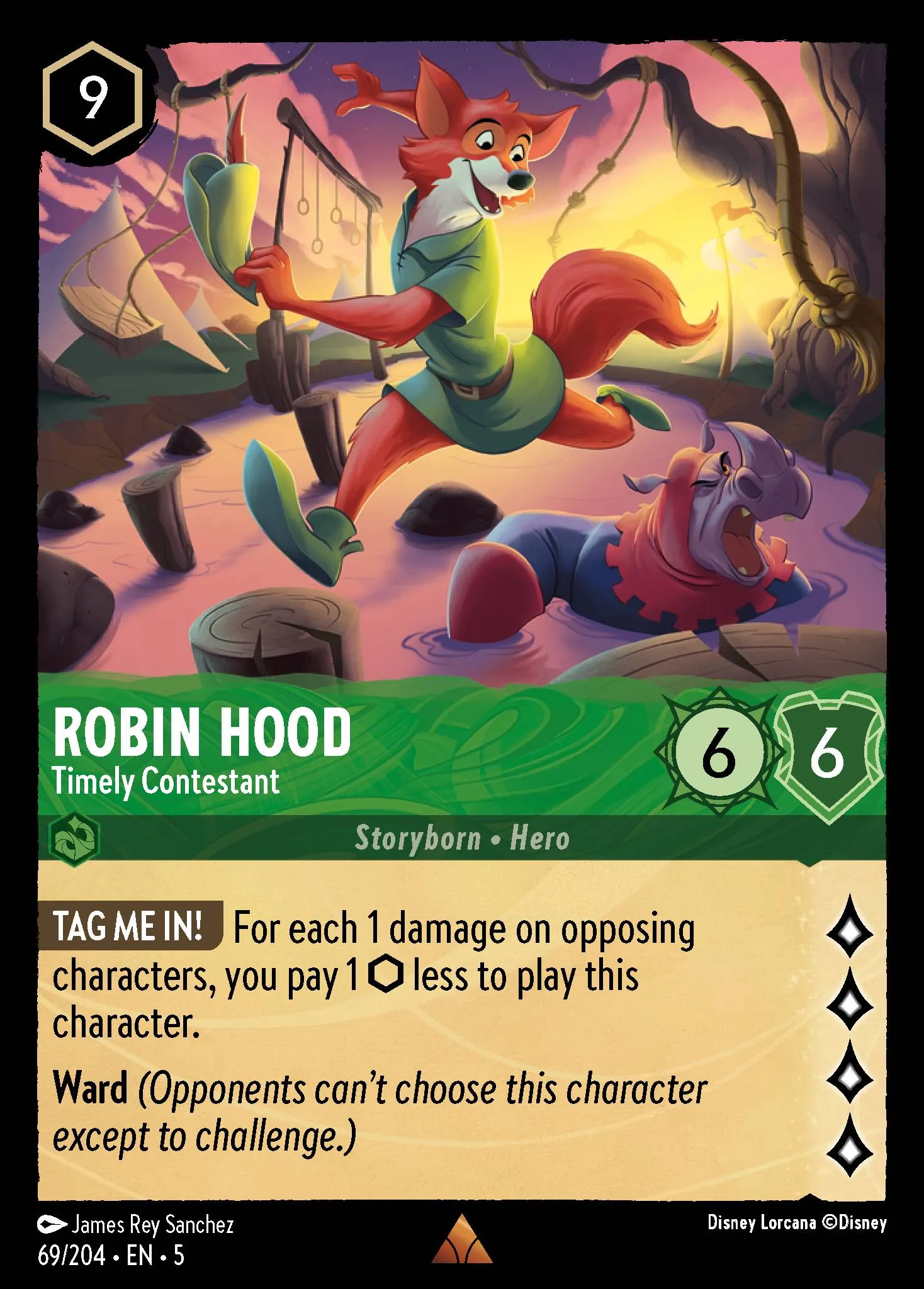 Robin Hood - Timely Contestant (005-069)