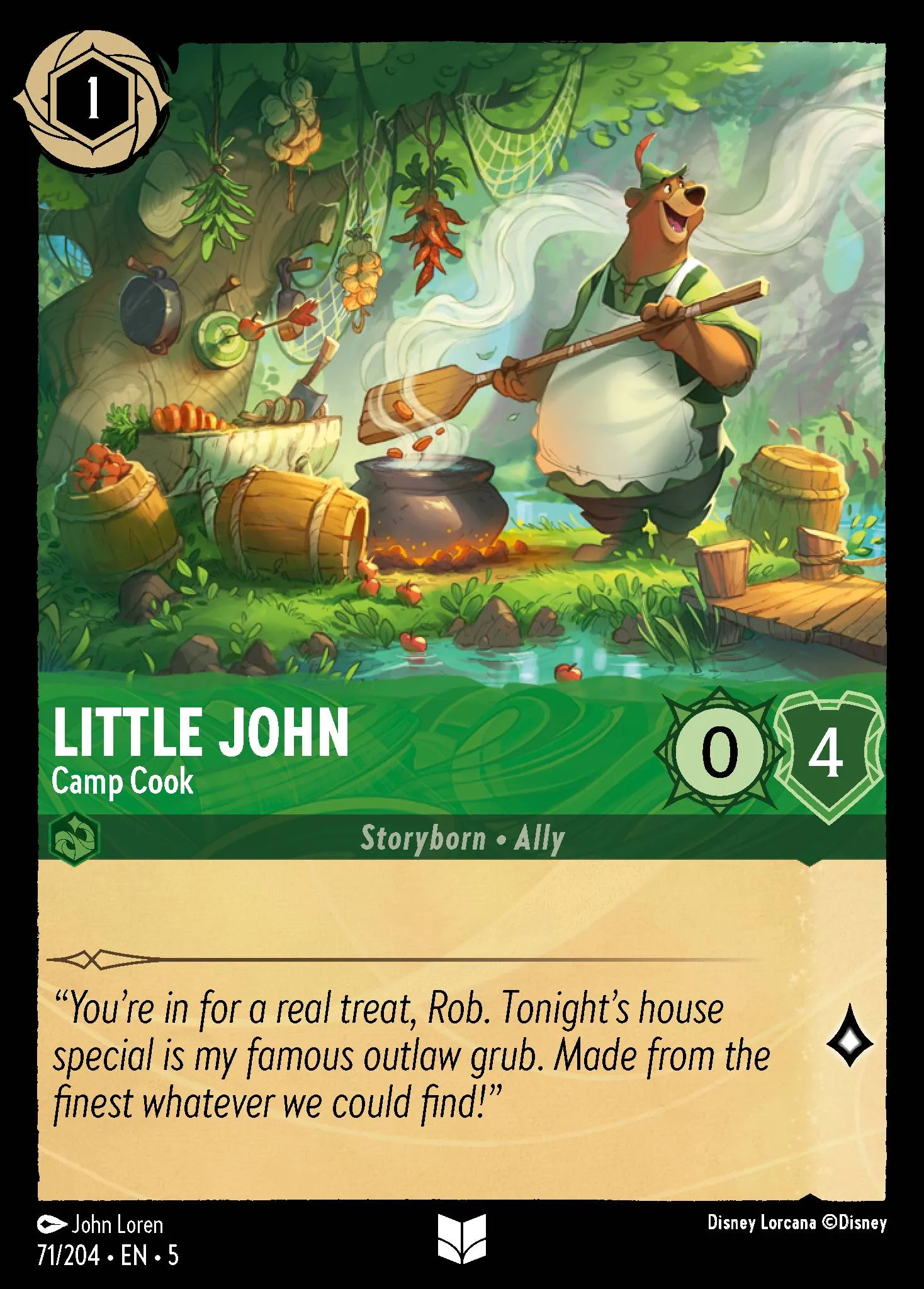 Little John - Camp Cook (005-071)