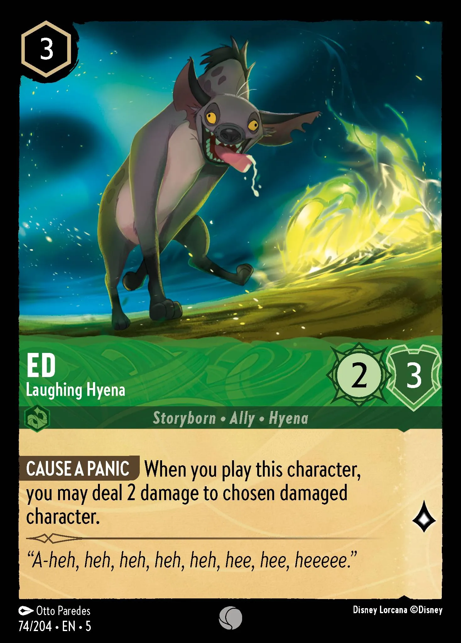 Ed - Laughing Hyena (005-074)