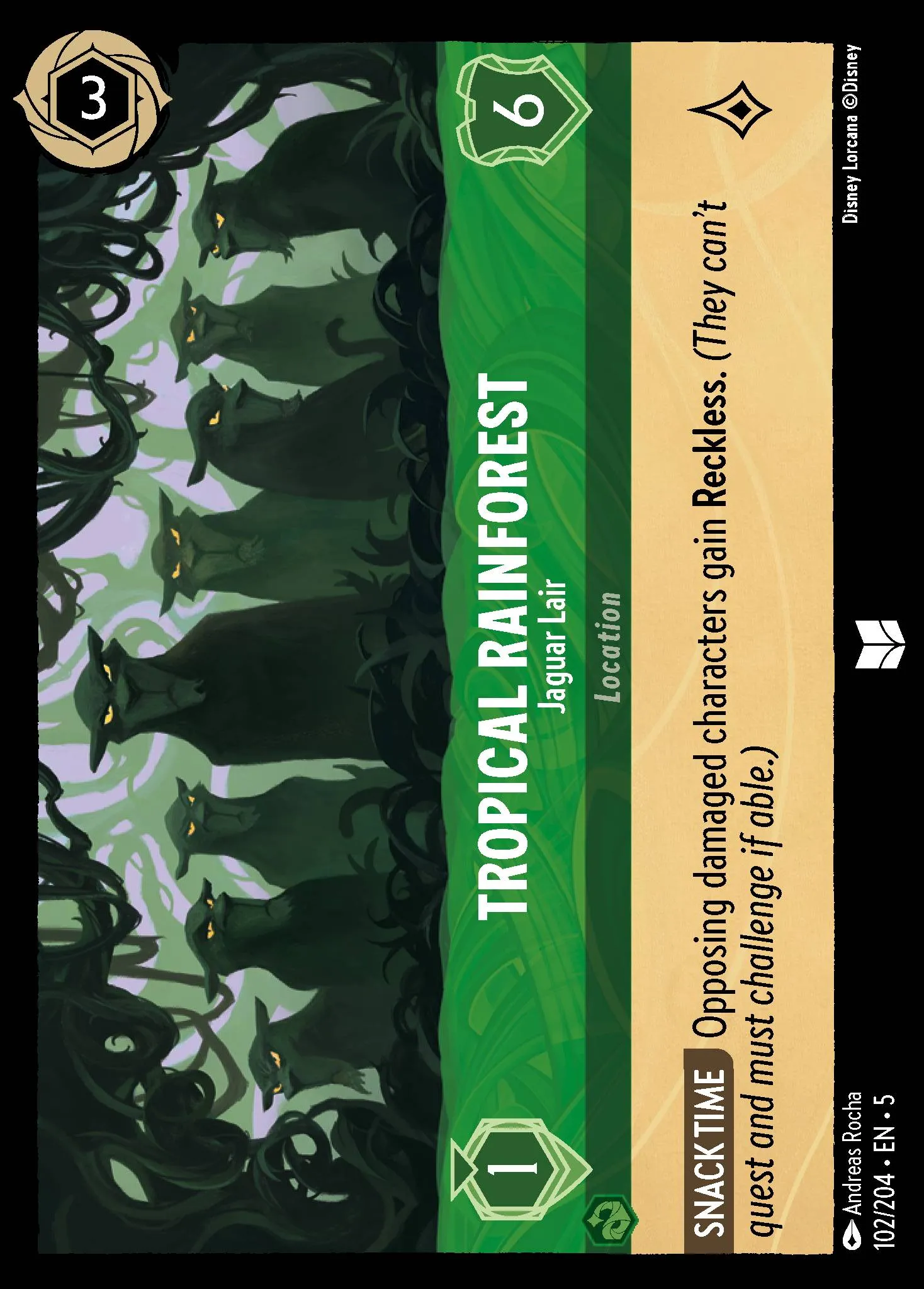 Tropical Rainforest - Jaguar Lair (005-102)