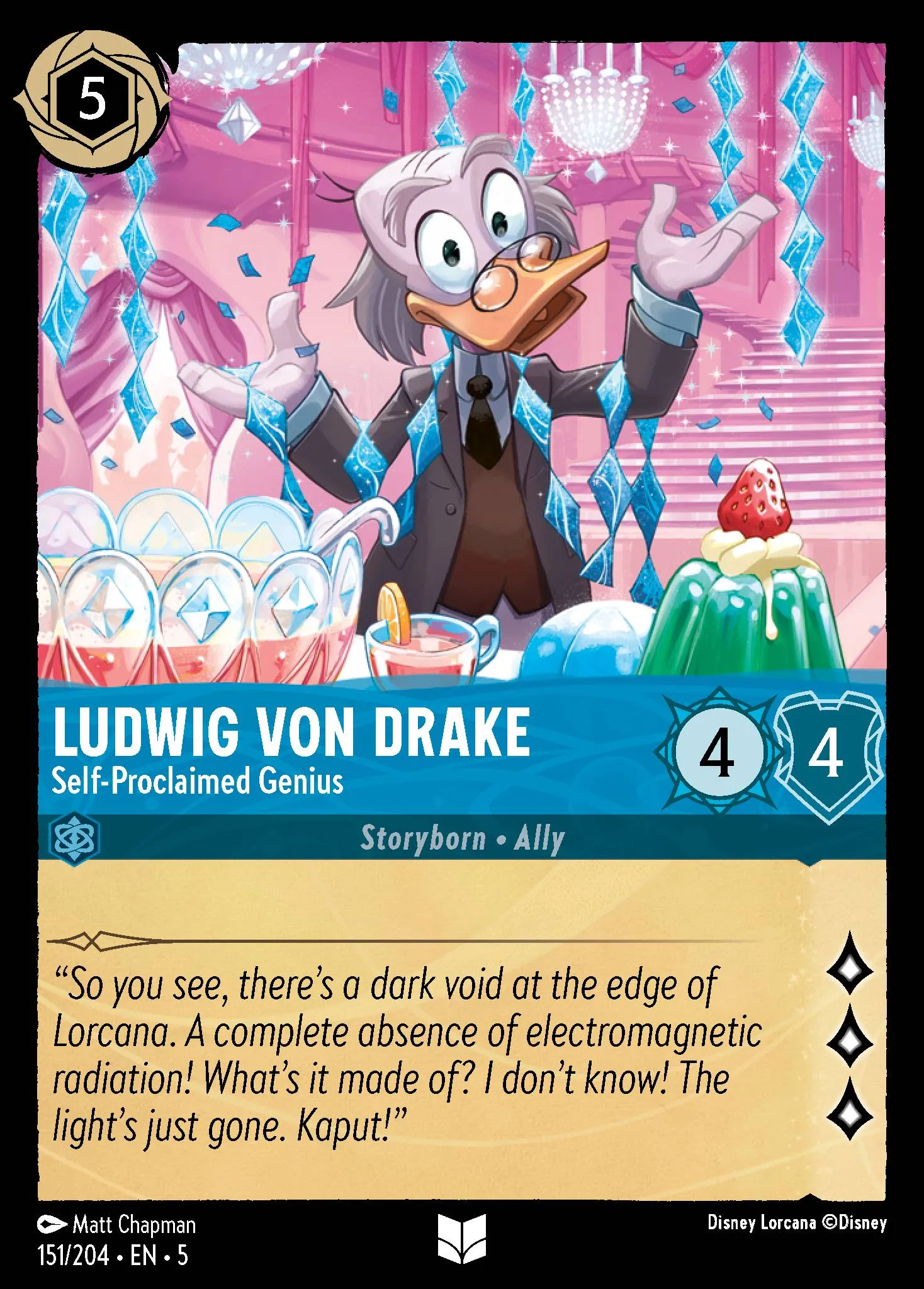 Ludwig Von Drake - Self-Proclaimed Genius (005-151)