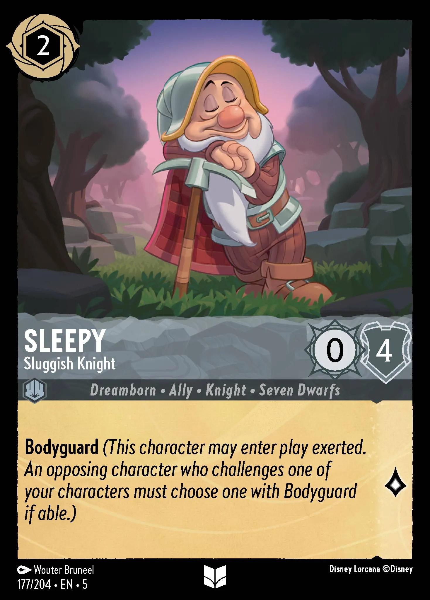 Sleepy - Sluggish Knight (005-177)