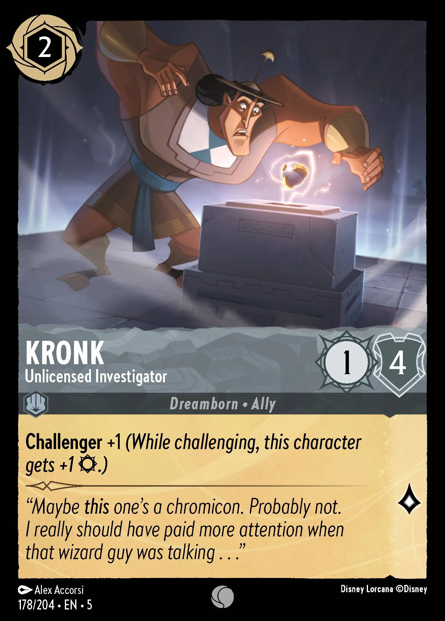 Kronk - Unlicensed Investigator (005-178)