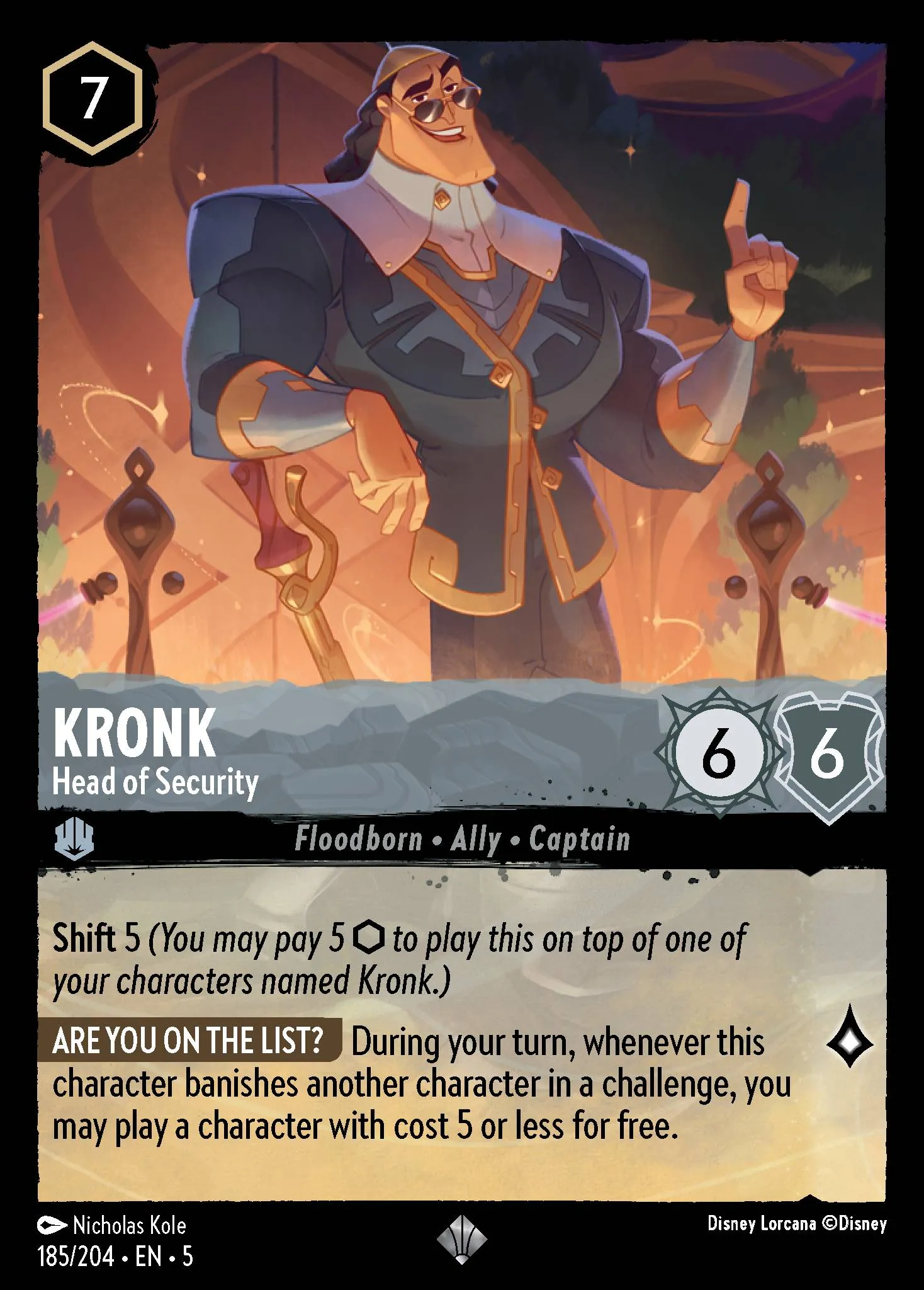 Kronk - Head of Security (005-185)