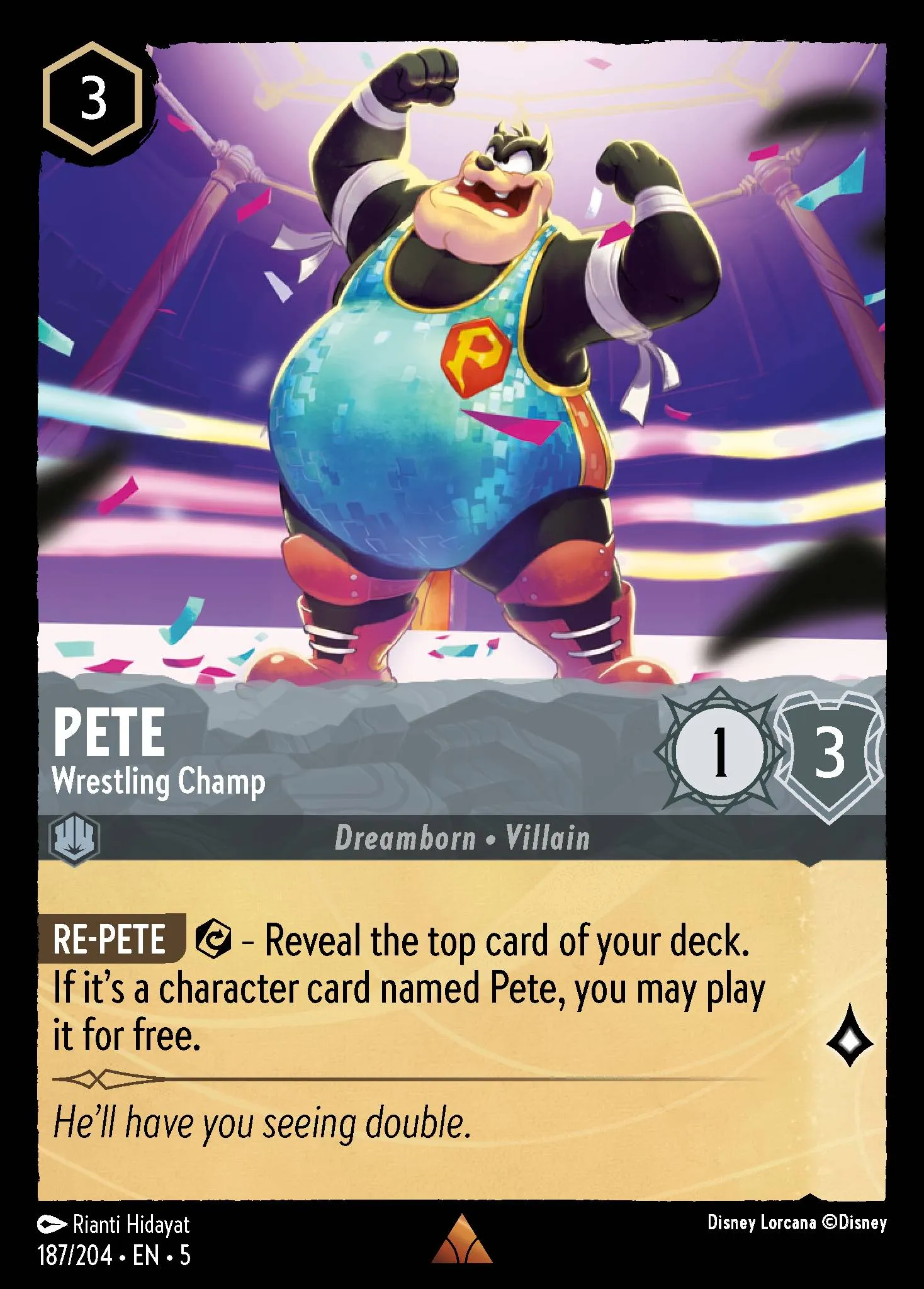 Pete - Wrestling Champ (005-187)
