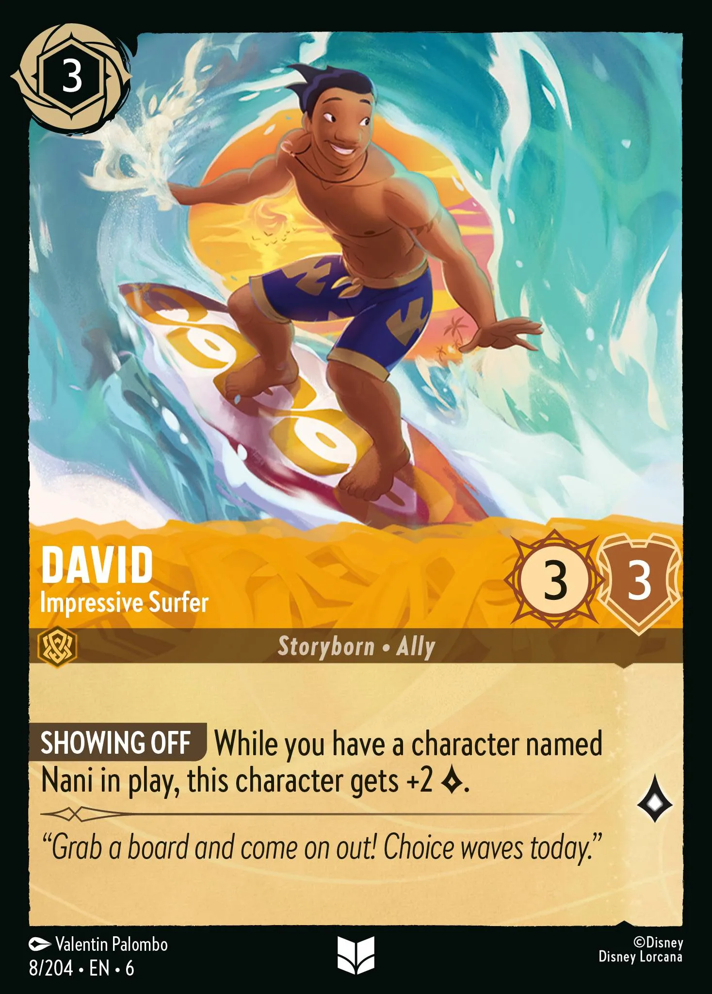 David - Impressive Surfer (006-008)