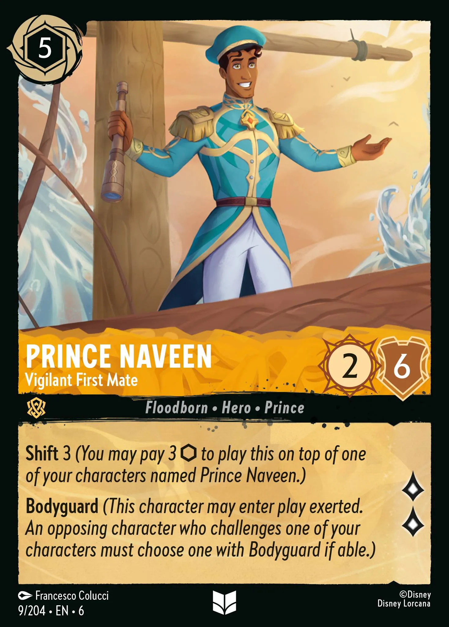 Prince Naveen - Vigilant First Mate (006-009)
