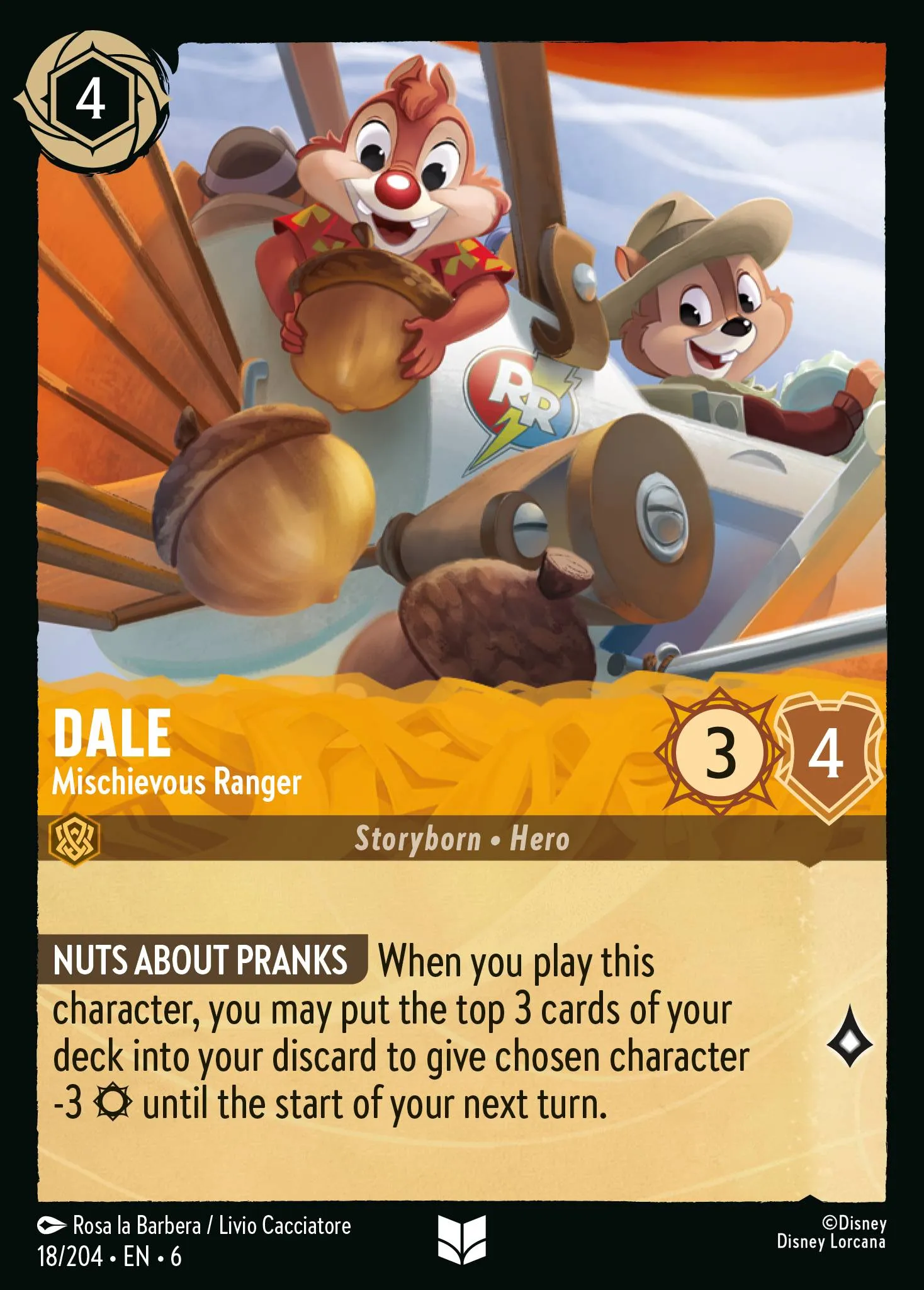 Dale - Mischievous Ranger (006-018)