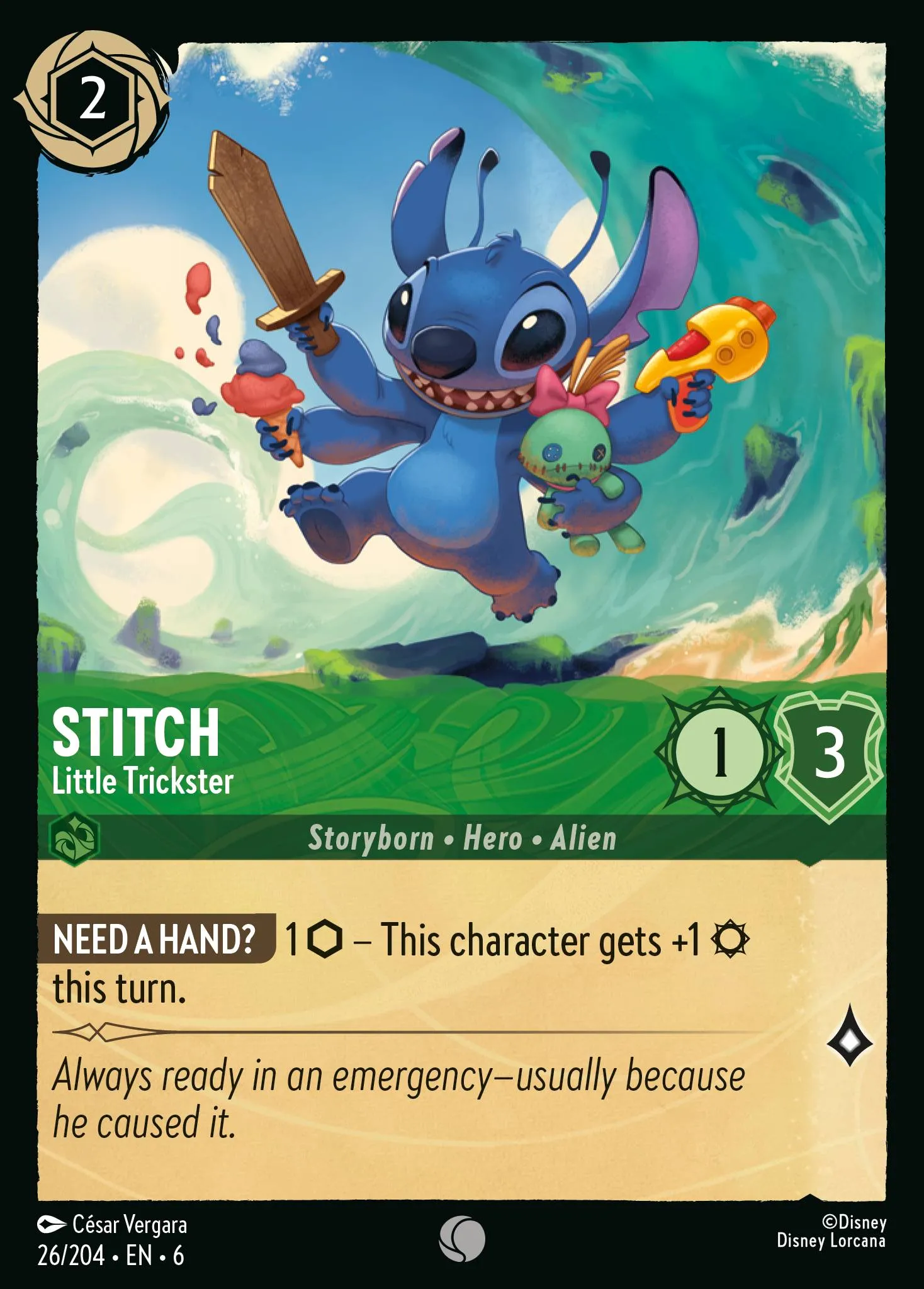 Stitch - Little Trickster (006-026)