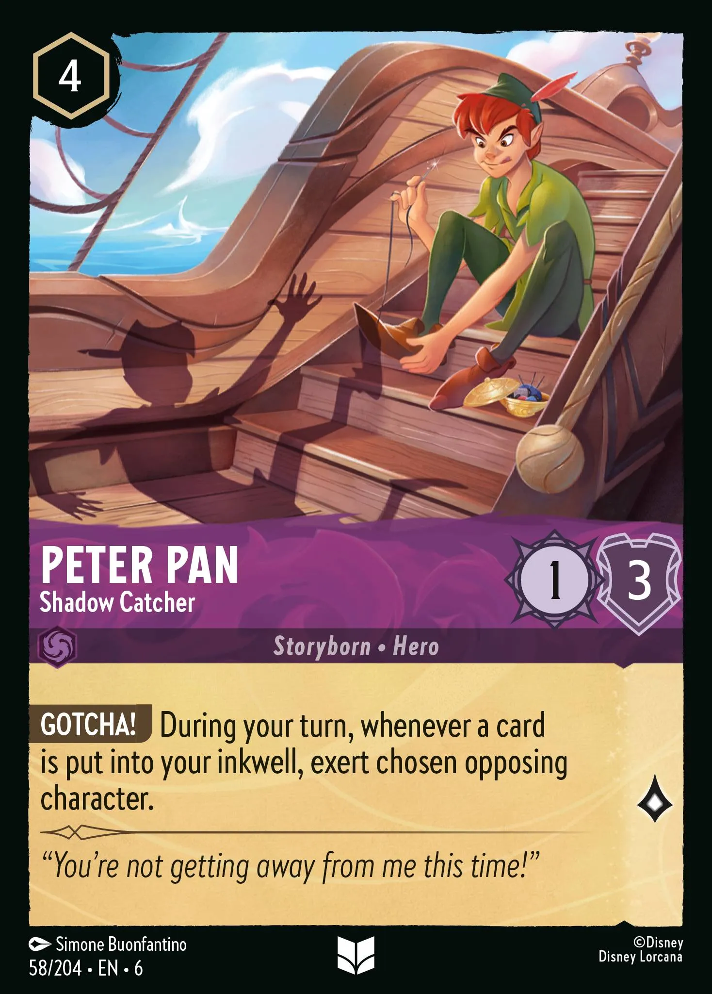 Peter Pan - Shadow Catcher (006-058)