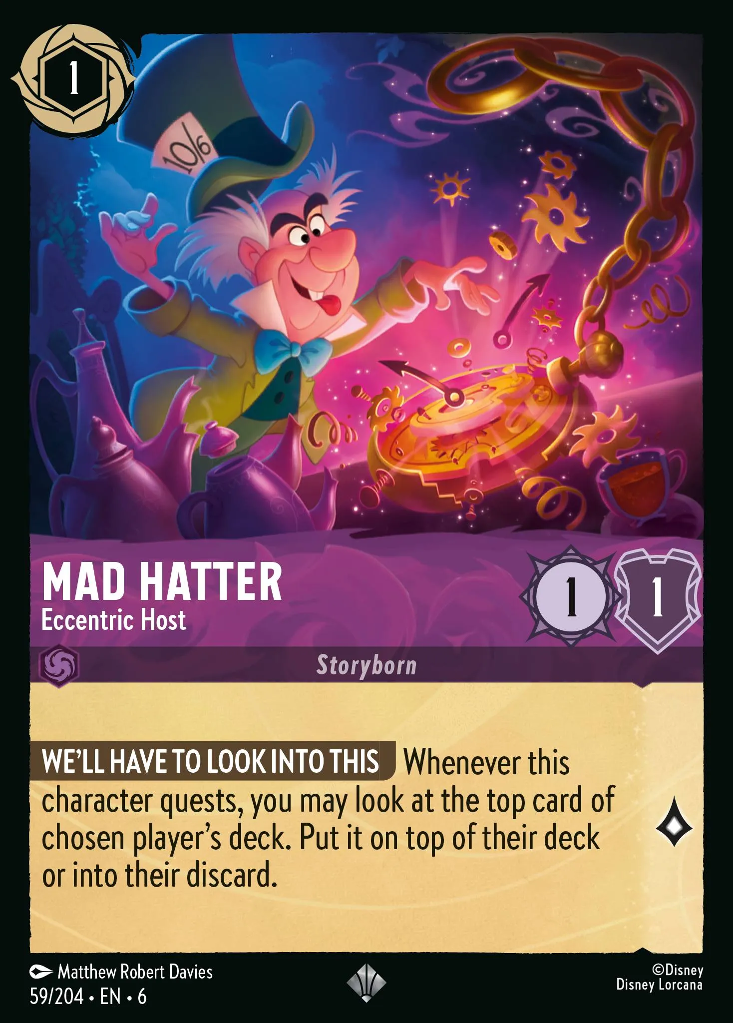 Mad Hatter - Eccentric Host (006-059)