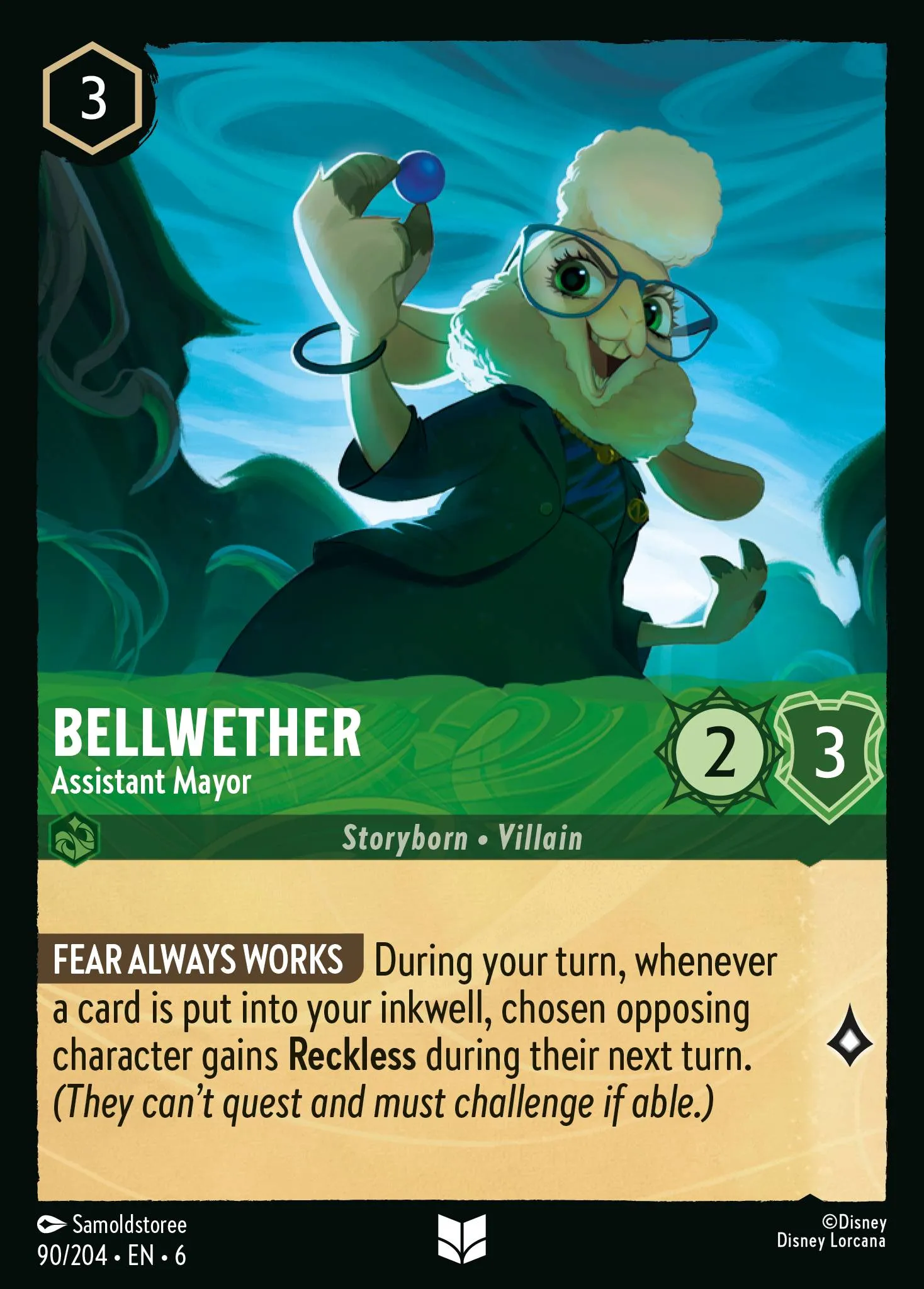 Bellwether - Assistant Mayor (006-090)