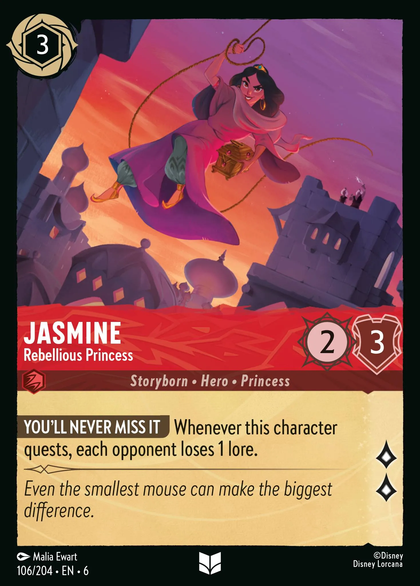 Jasmine - Rebellious Princess (006-106)