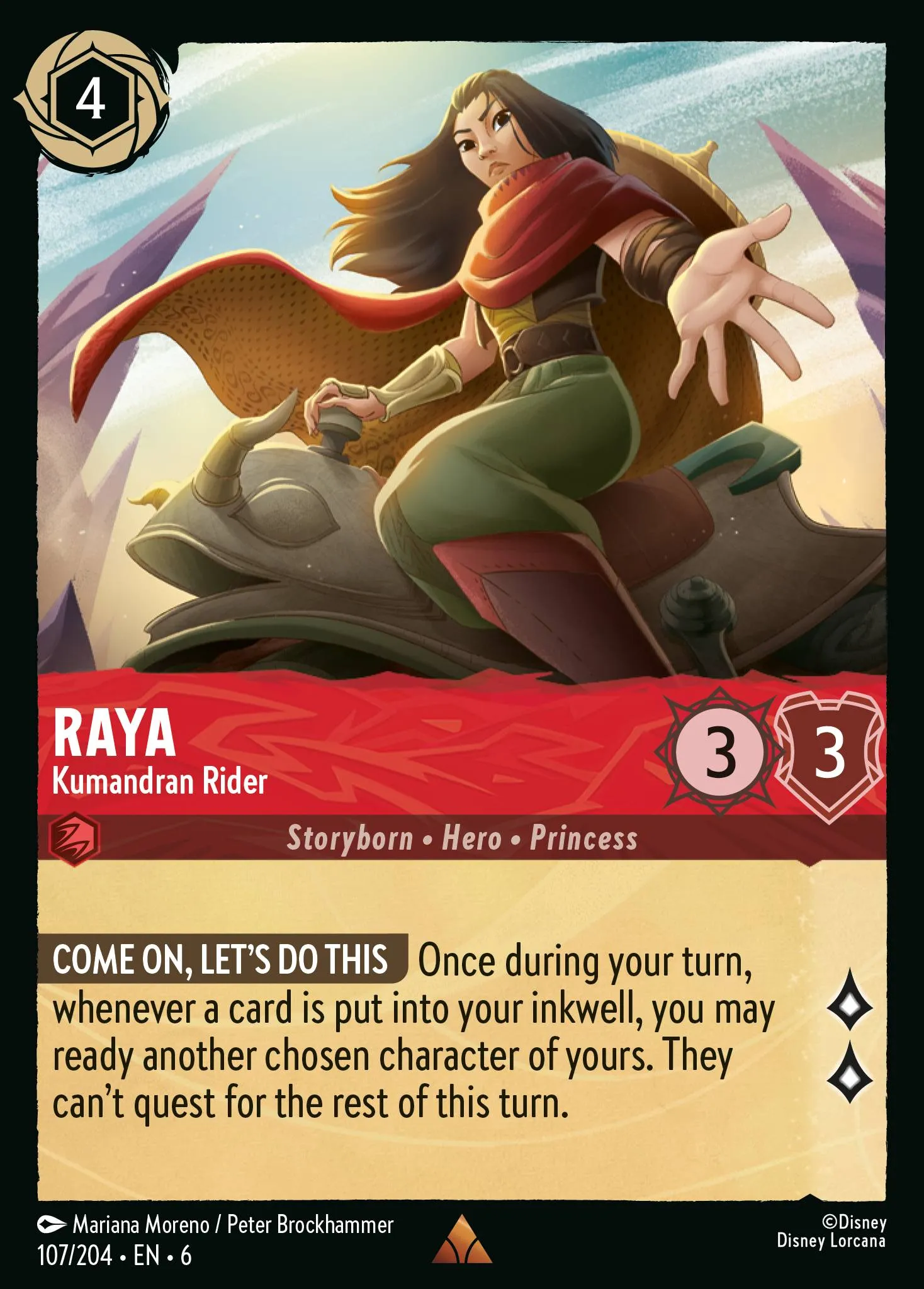 Raya - Kumandran Rider (006-107)