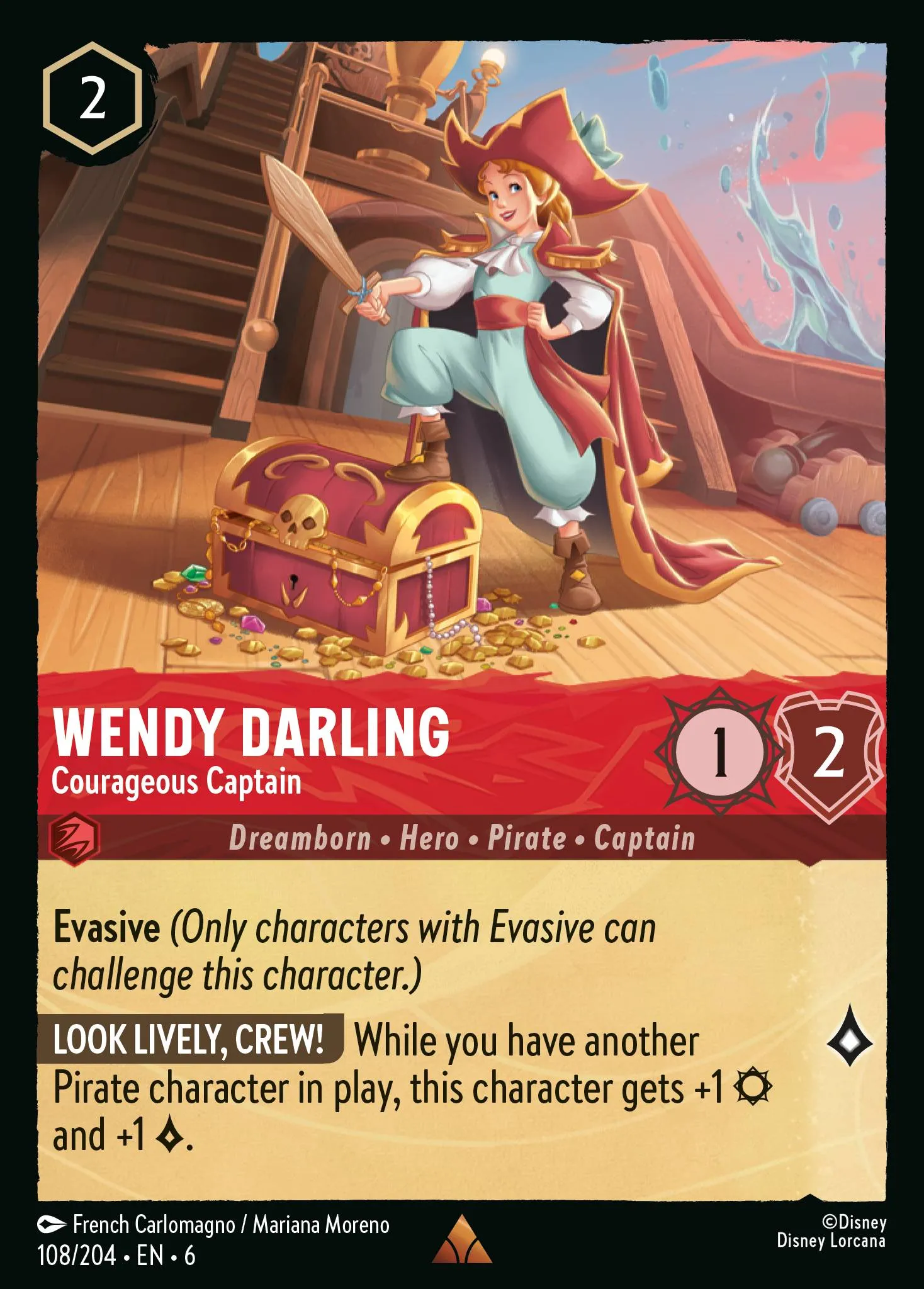Wendy Darling - Courageous Captain (006-108)