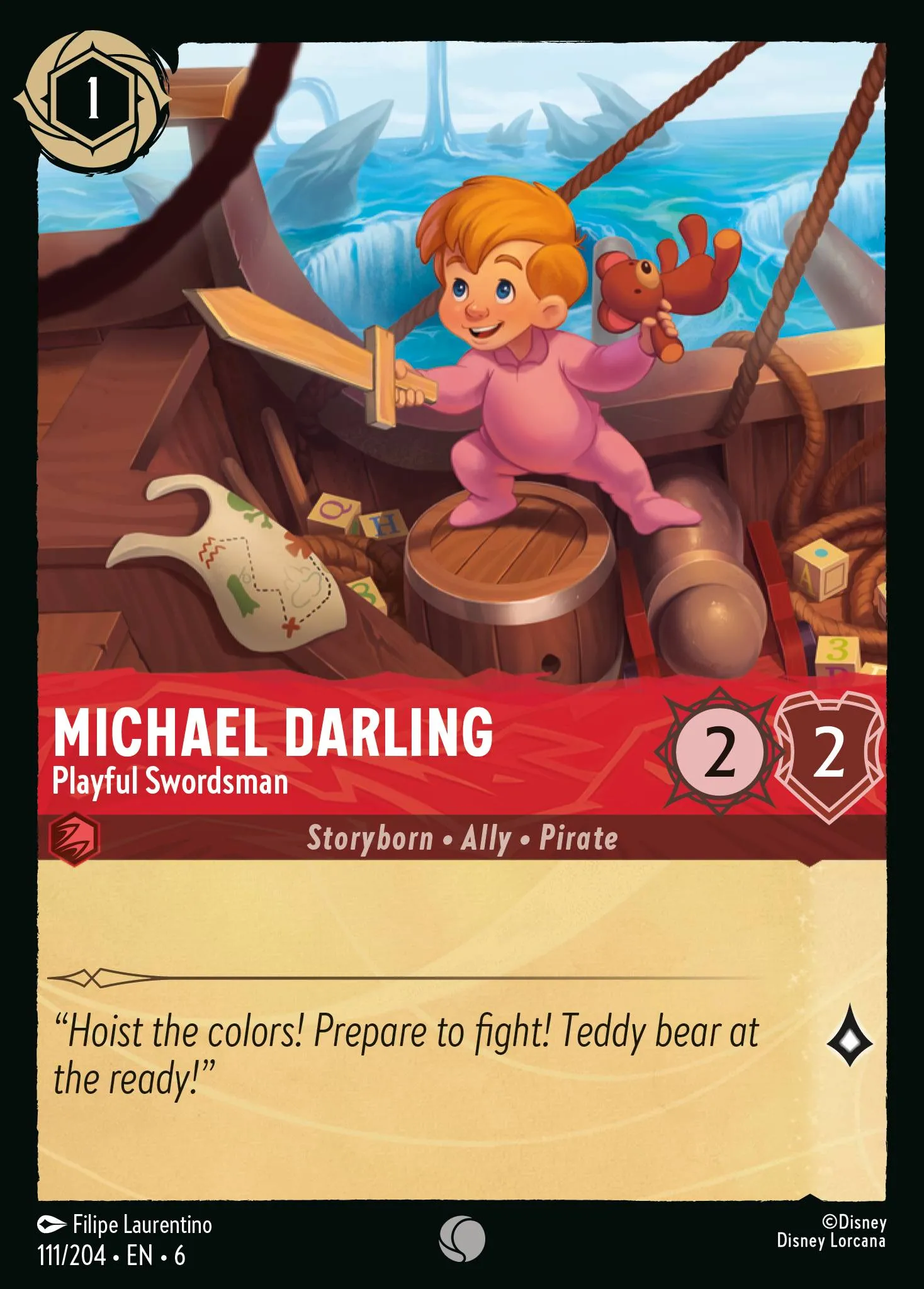 Michael Darling - Playful Swordsman (006-111)