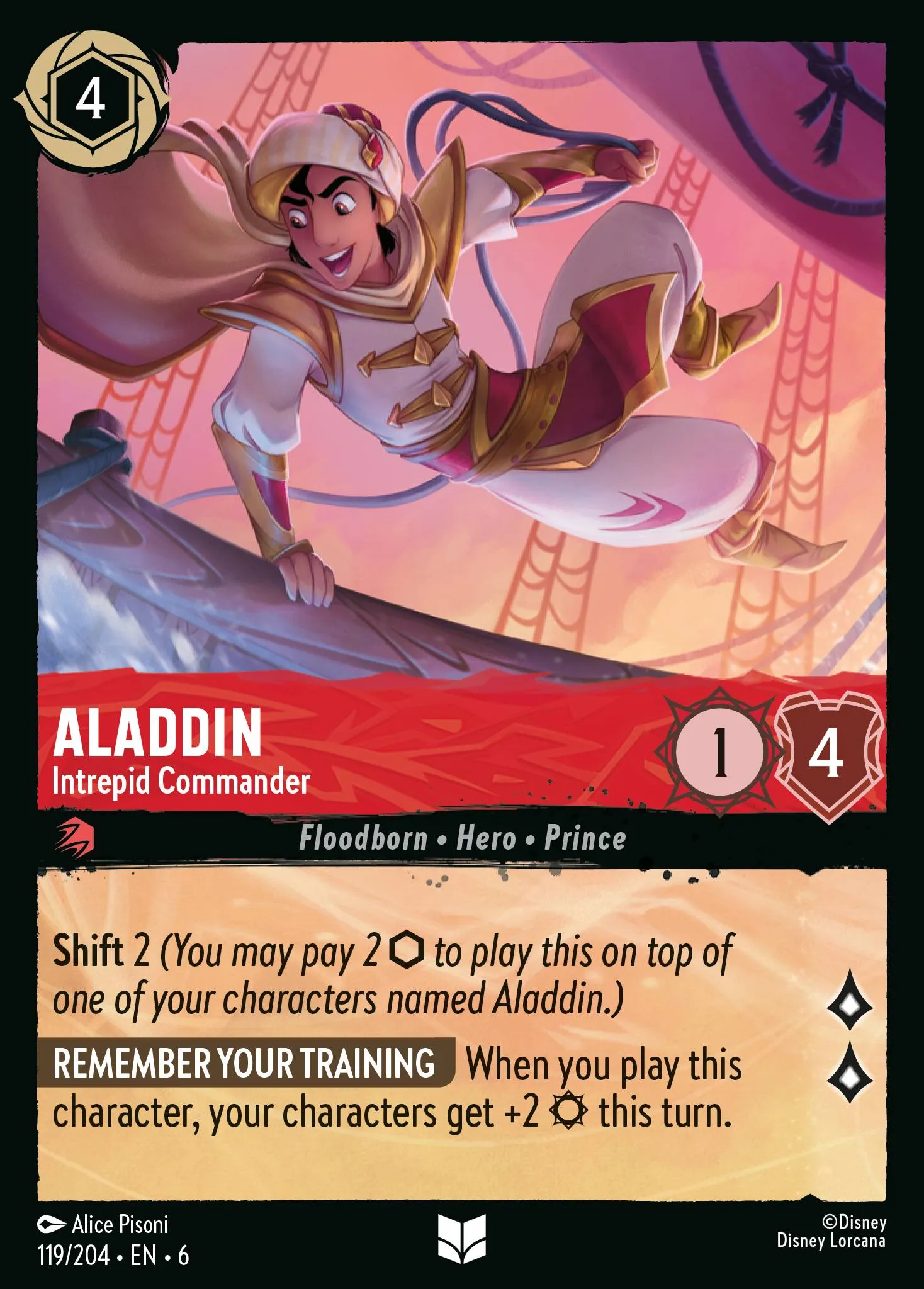 Aladdin - Intrepid Commander (006-119)