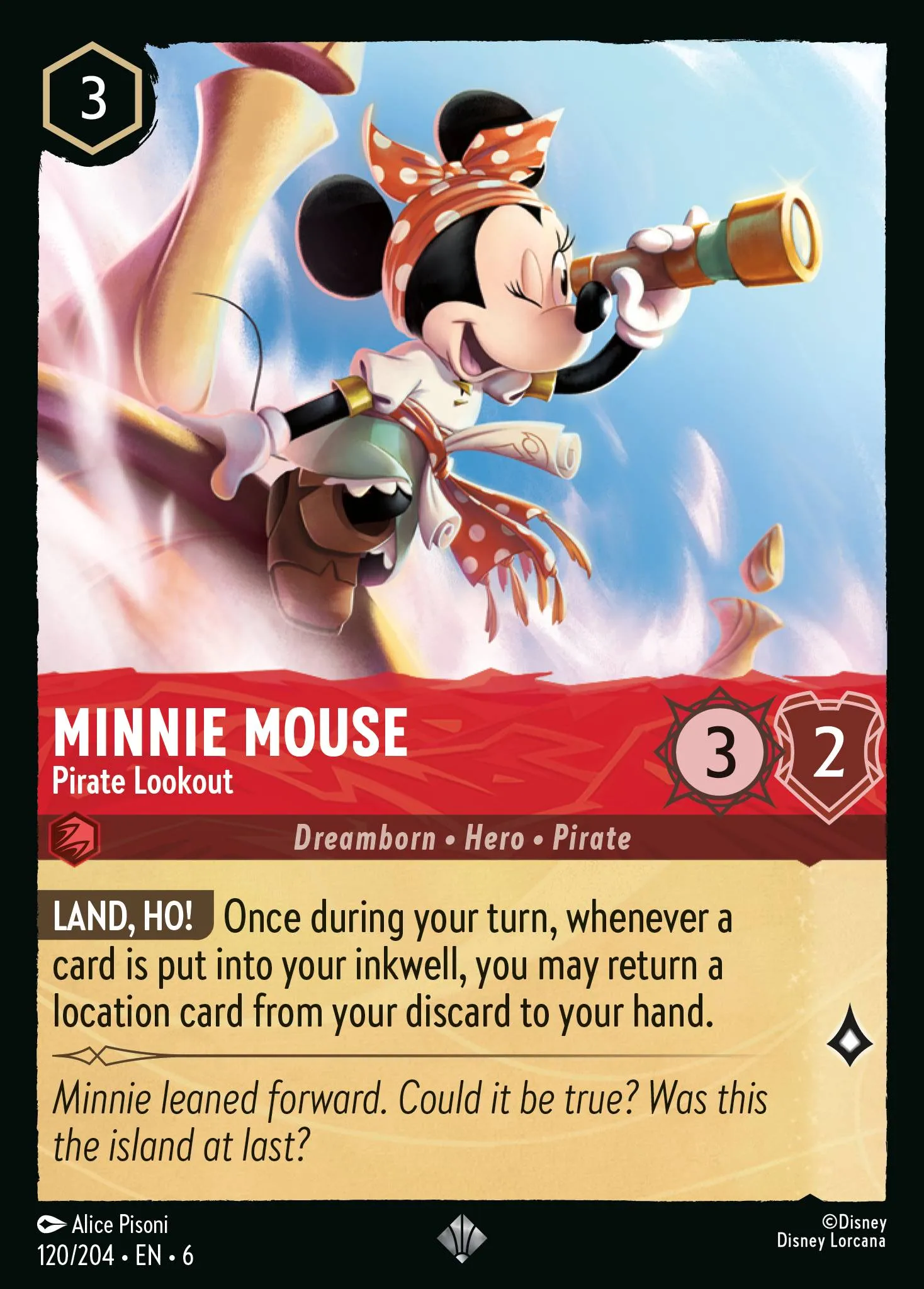 Minnie Mouse - Pirate Lookout (006-120)