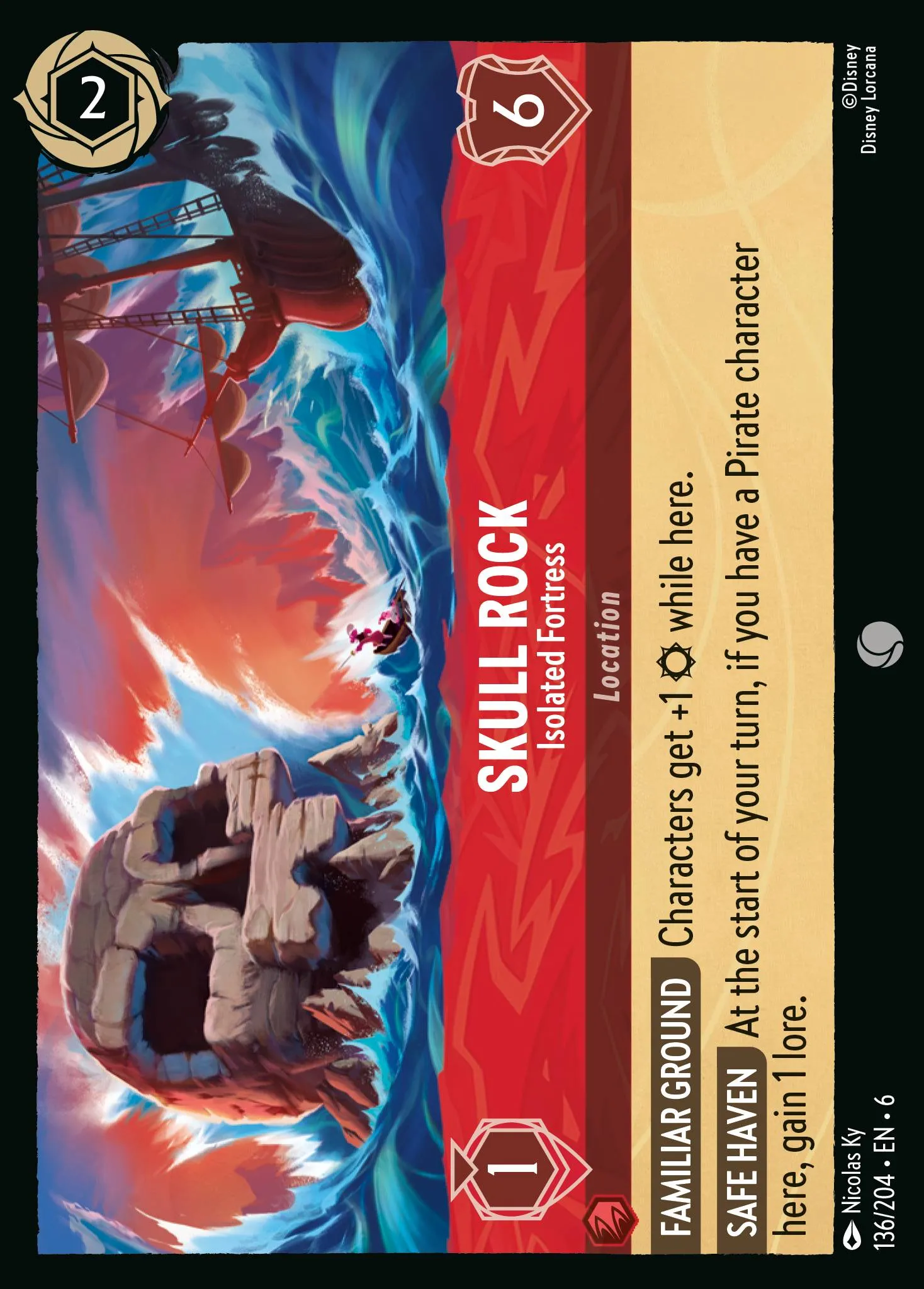 Skull Rock - Isolated Fortress (006-136)