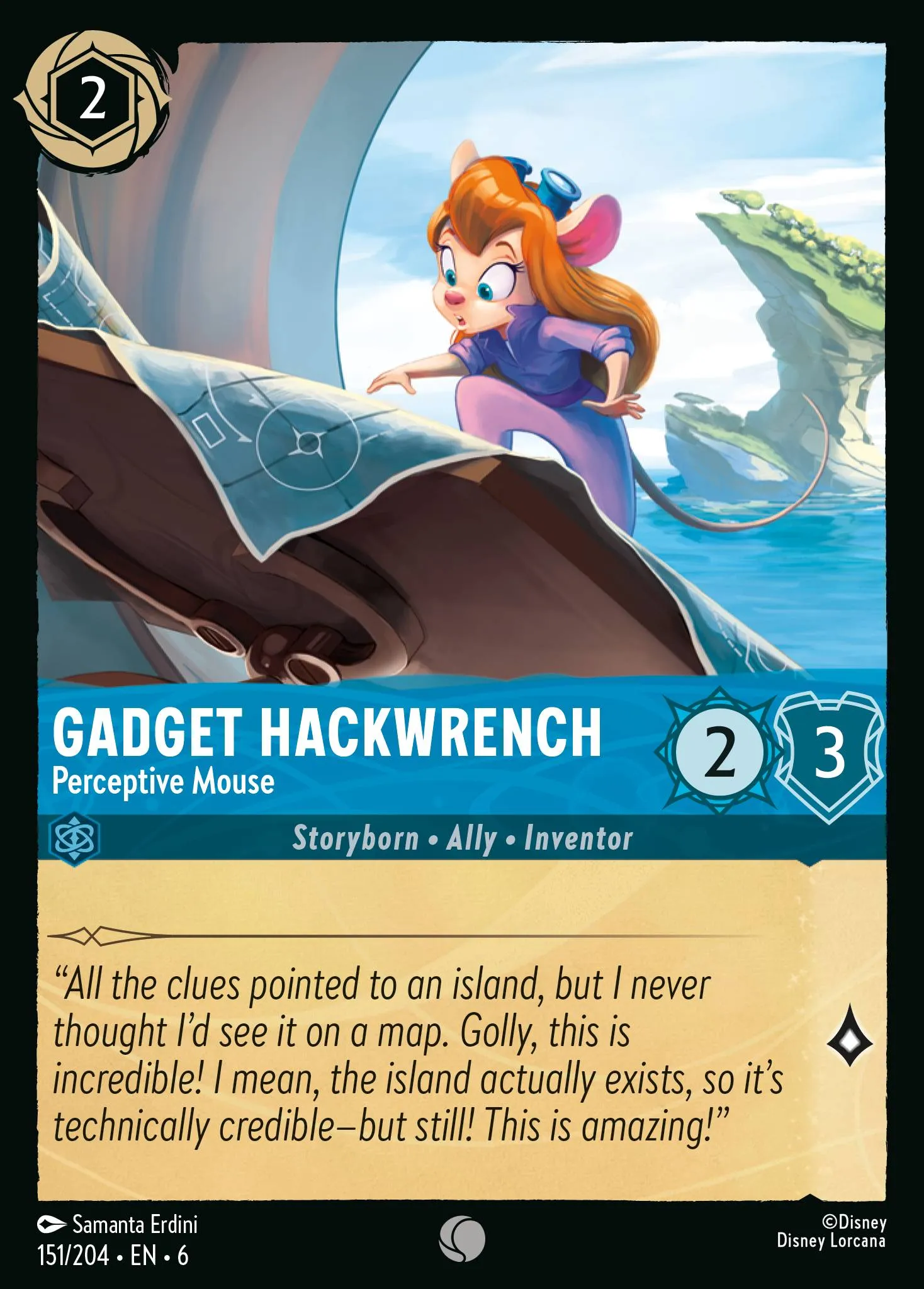 Gadget Hackwrench - Perceptive Mouse (006-151)