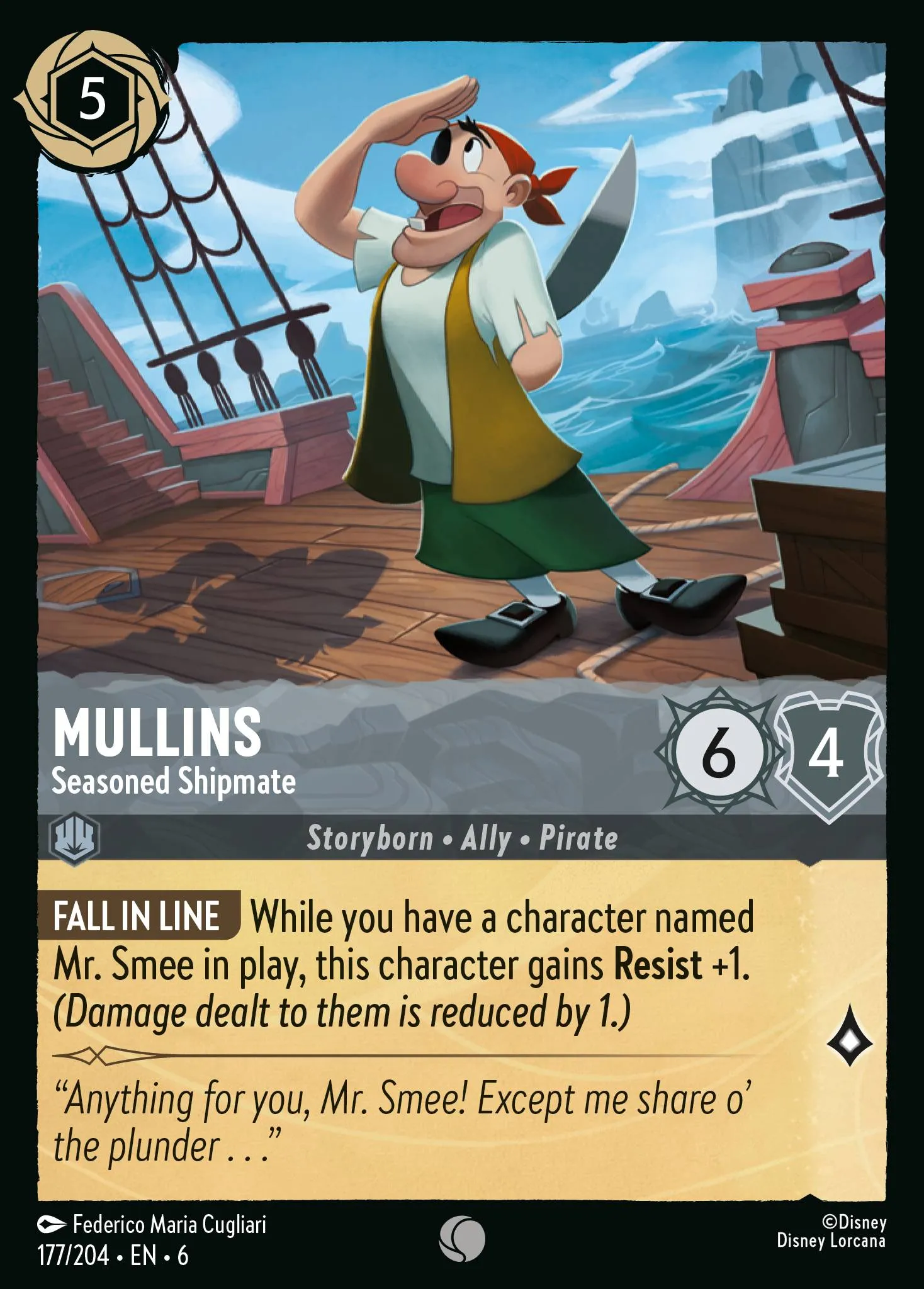 Mullins - Seasoned Shipmate (006-177)