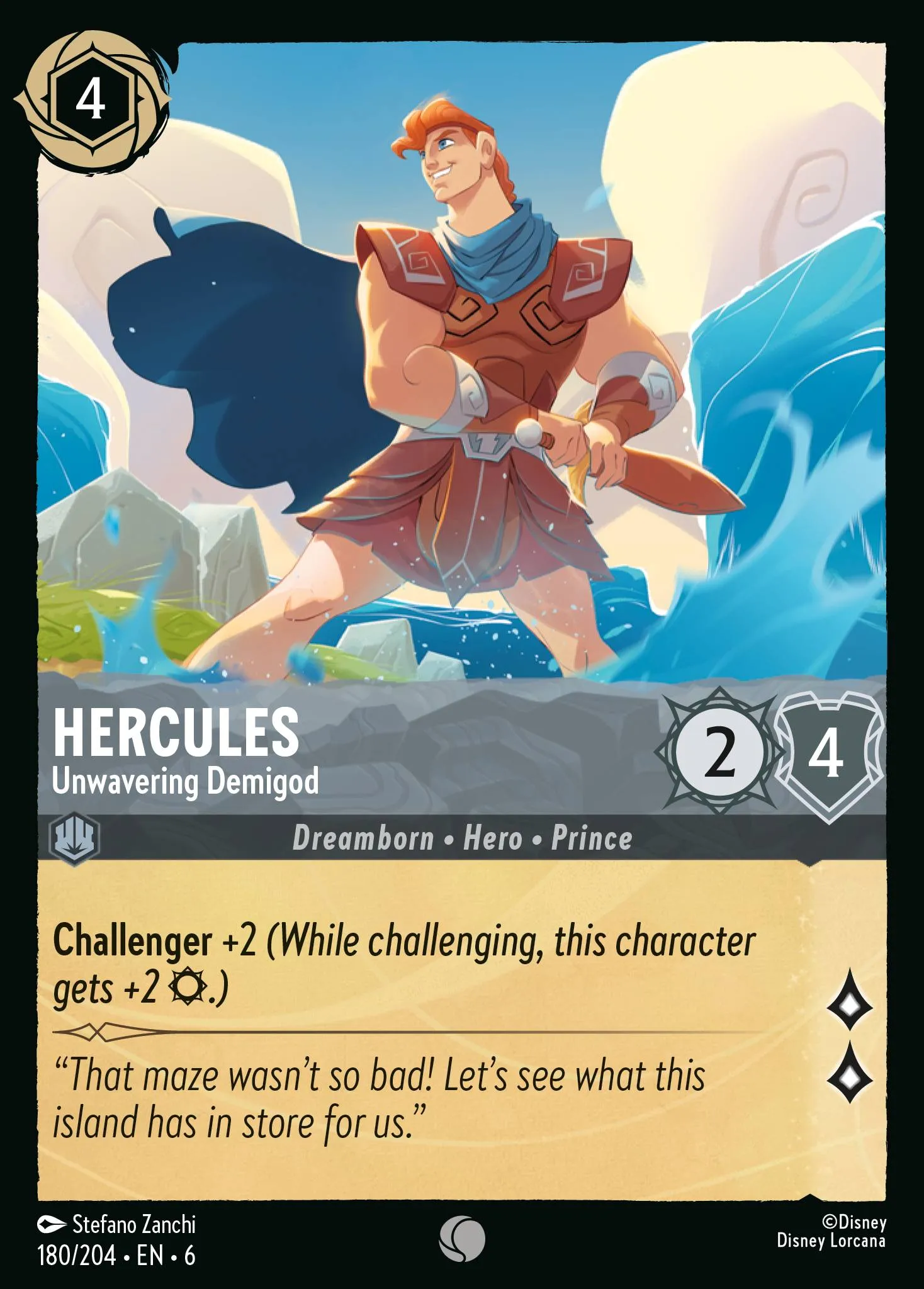 Hercules - Unwavering Demigod (006-180)