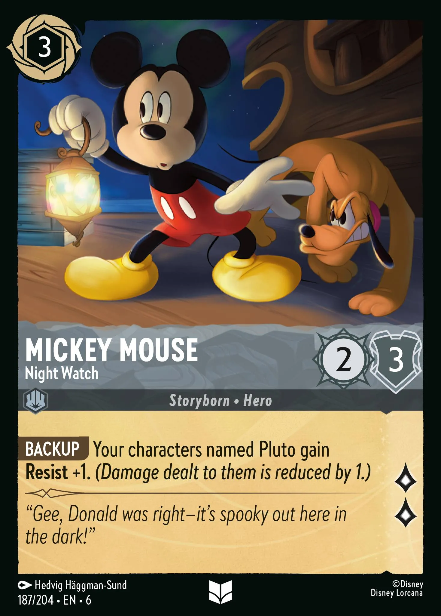 Mickey Mouse - Night Watch (006-187)