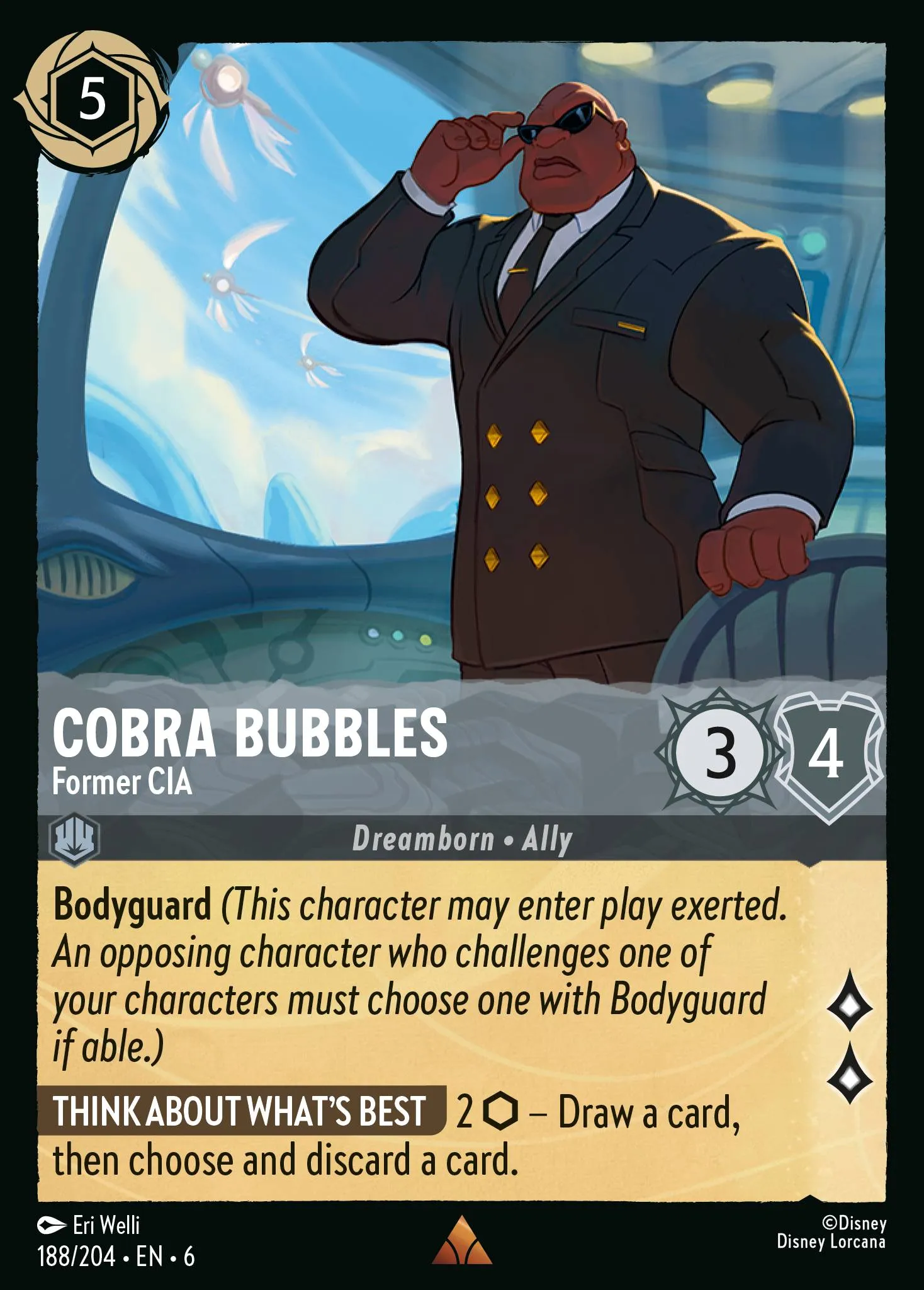Cobra Bubbles - Former CIA (006-188)
